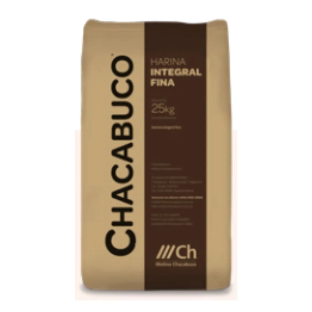 CHACABUCO - HARINA INTEGRAL ORGANICA 25Kg.