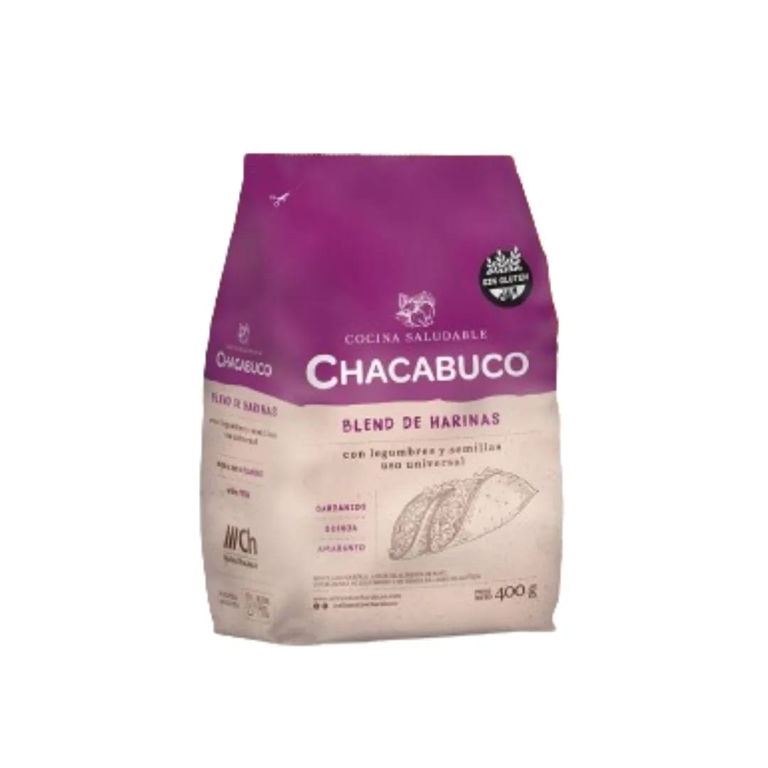 CHACABUCO - Blend de harina Legumb/Semillas S/Gluten x 400gr.