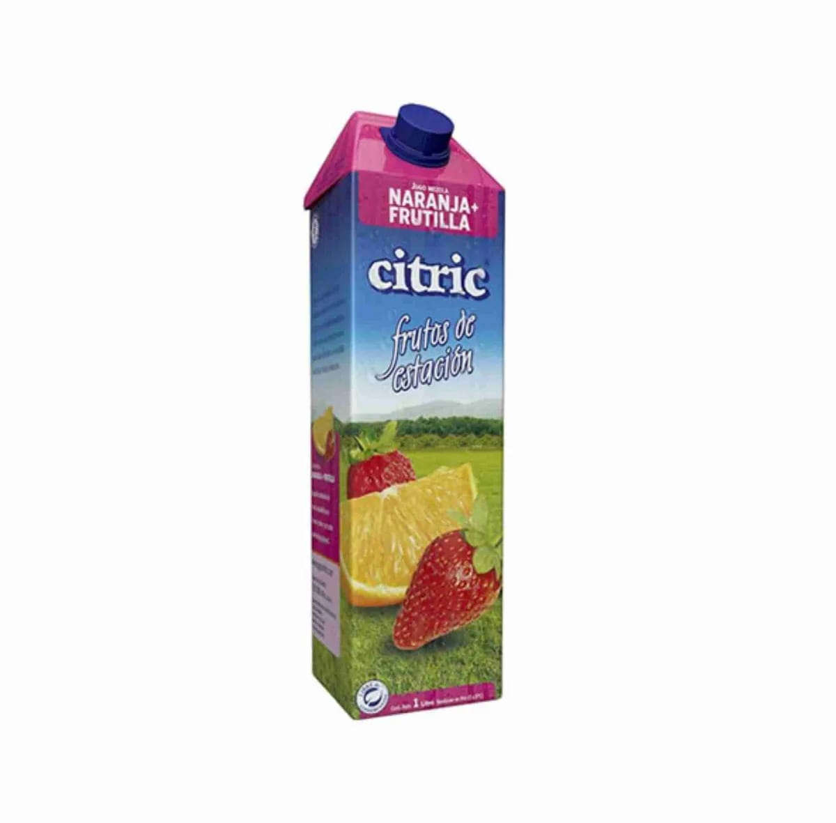 CITRIC - Jugo de Naranja y Frutilla con pulpa 1lt