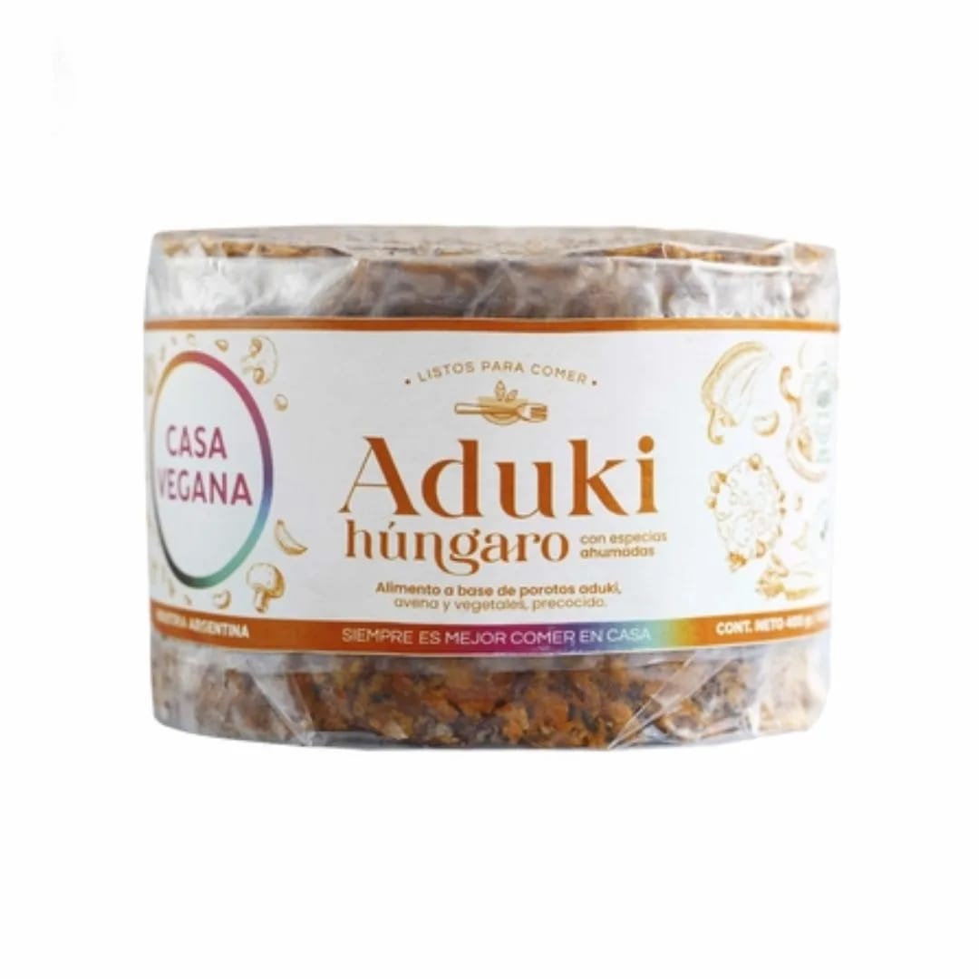 CASA VEGANA - Medallon Aduki Hungaro x 4u 480gr