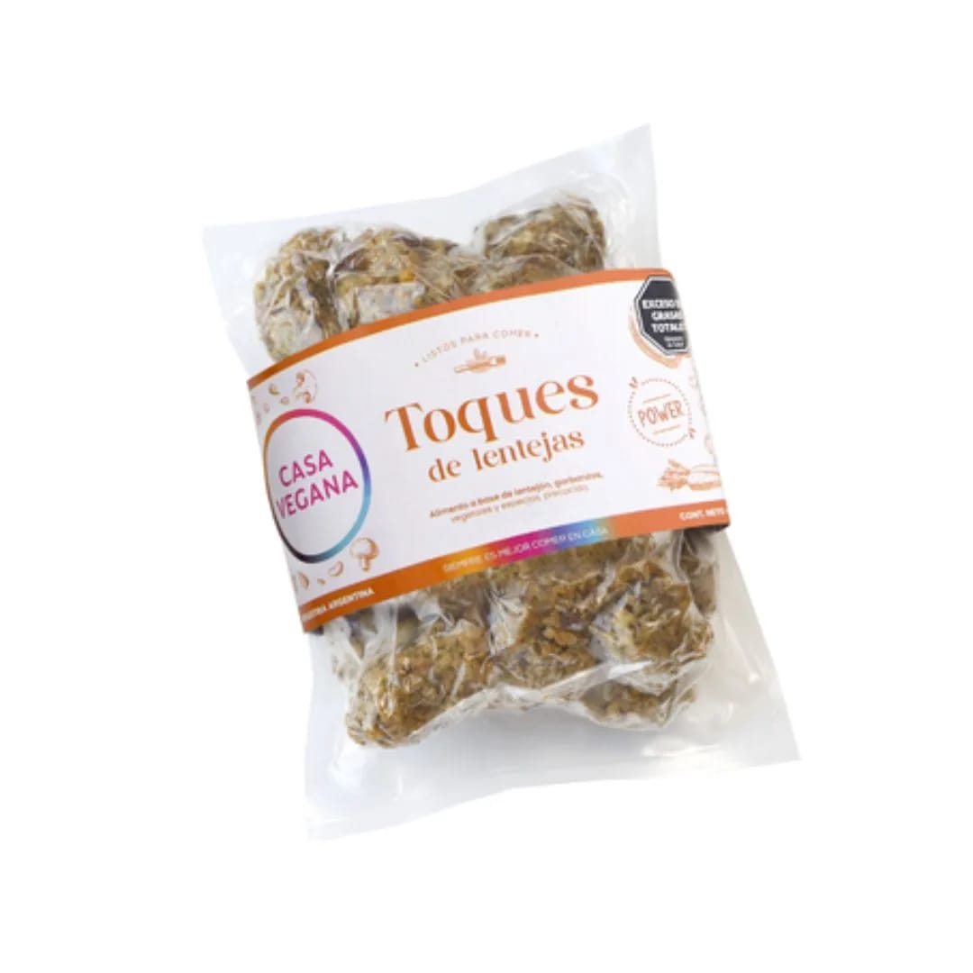 CASA VEGANA - TOQUES Lenteja 420gr