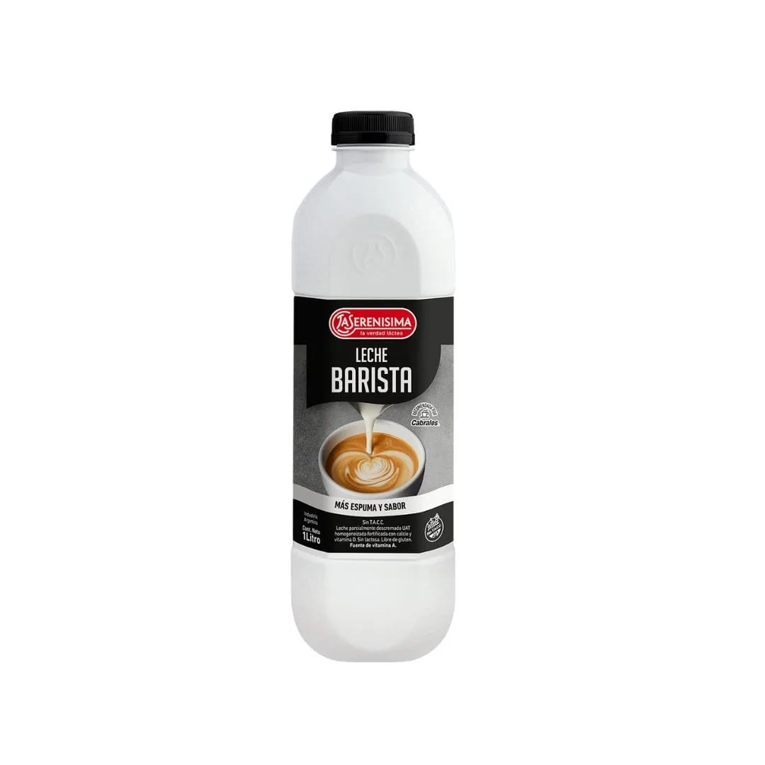 LA SERENISIMA - Leche BARISTA 1lt larga vida