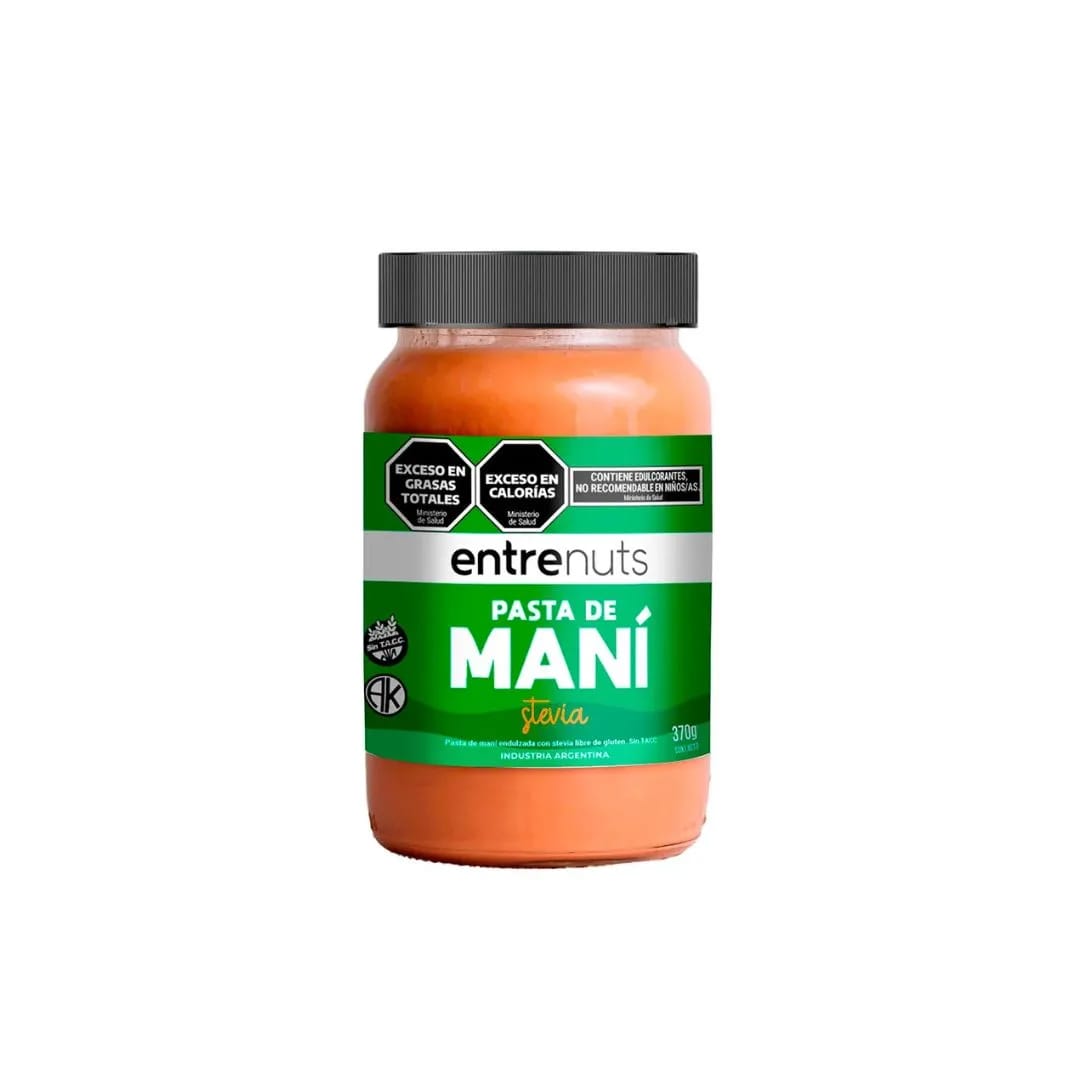 ENTRENUTS - Pasta de Mani 370gr STEVIA