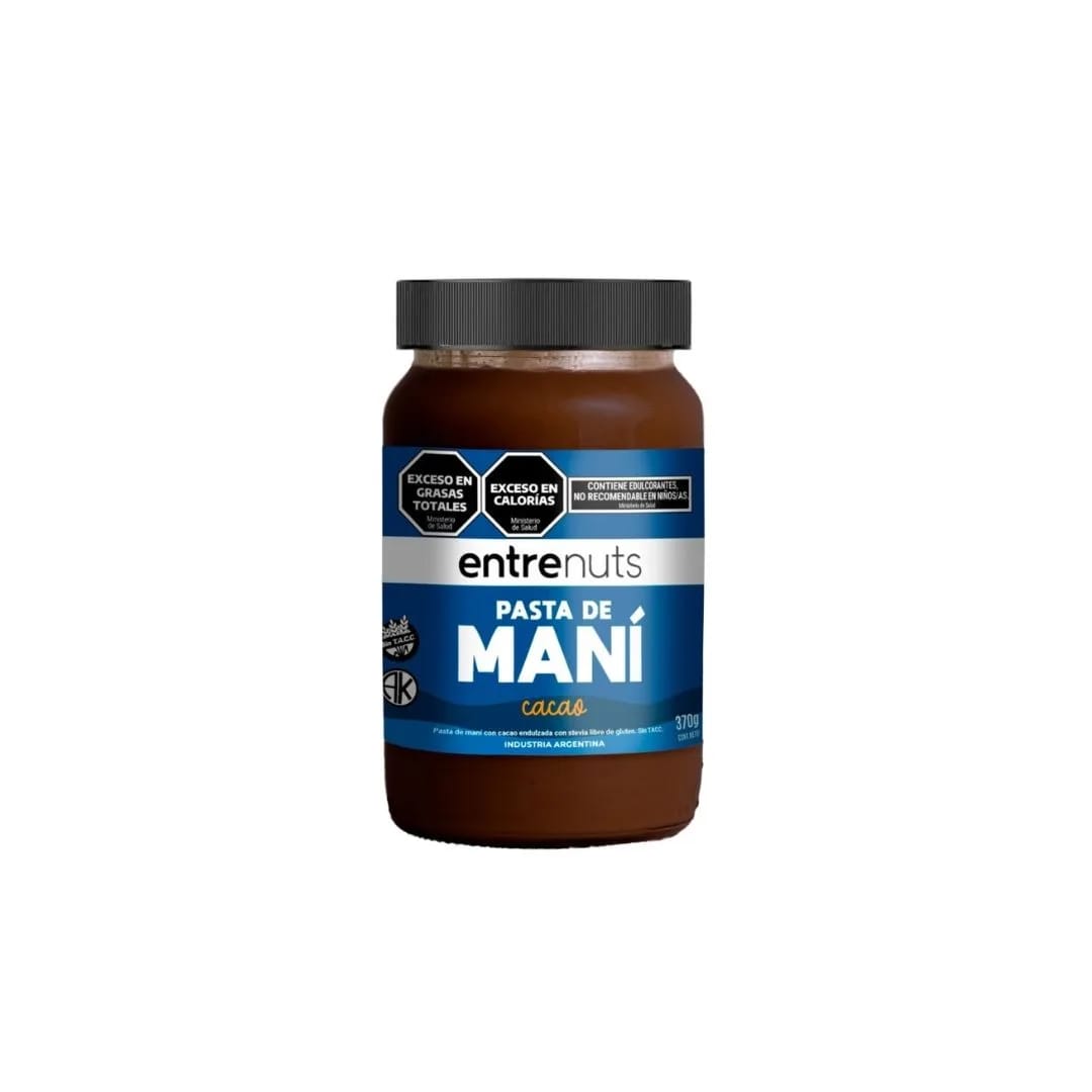 ENTRENUTS - Pasta de Mani 370gr CACAO