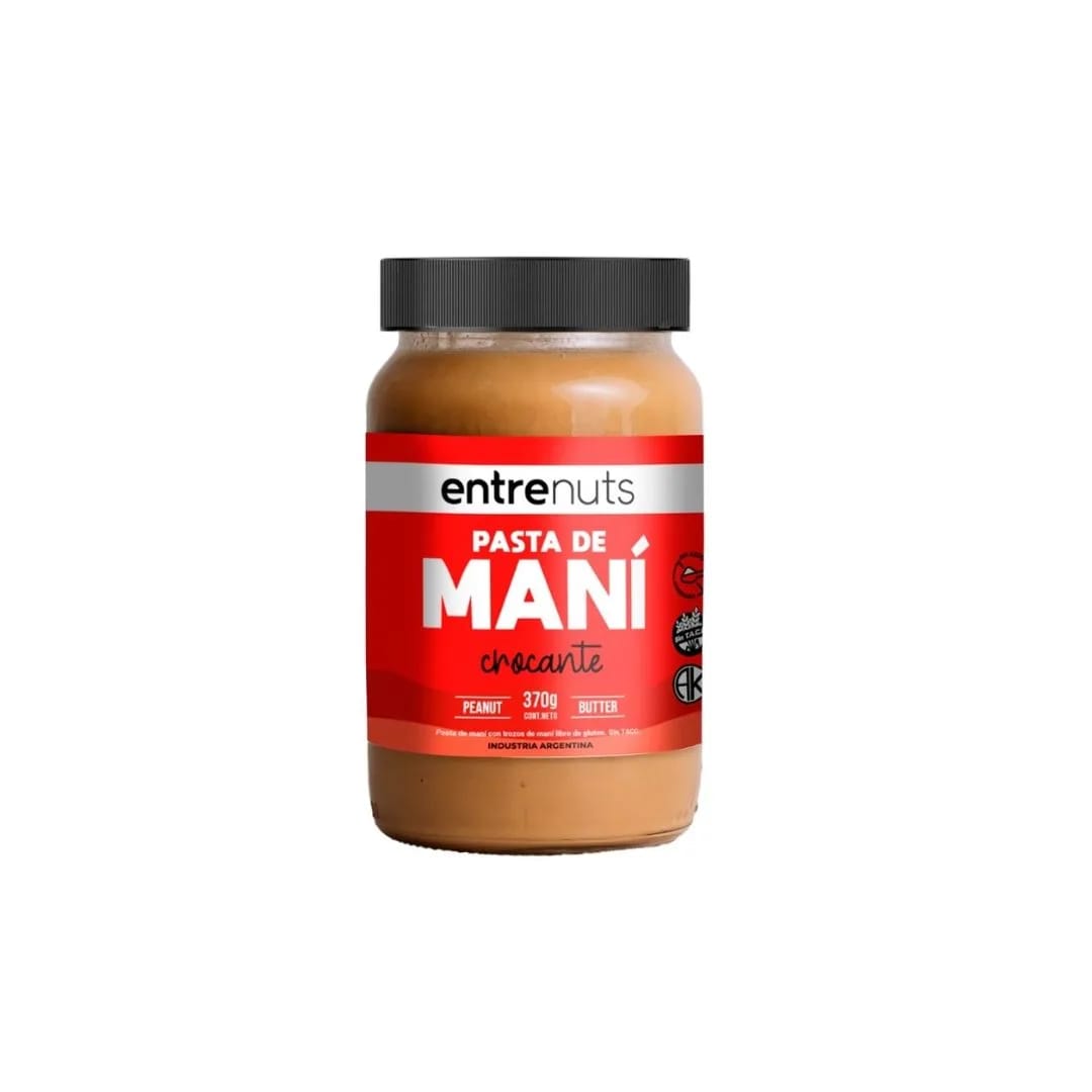 ENTRENUTS - Pasta de Mani 370gr CROCANTE