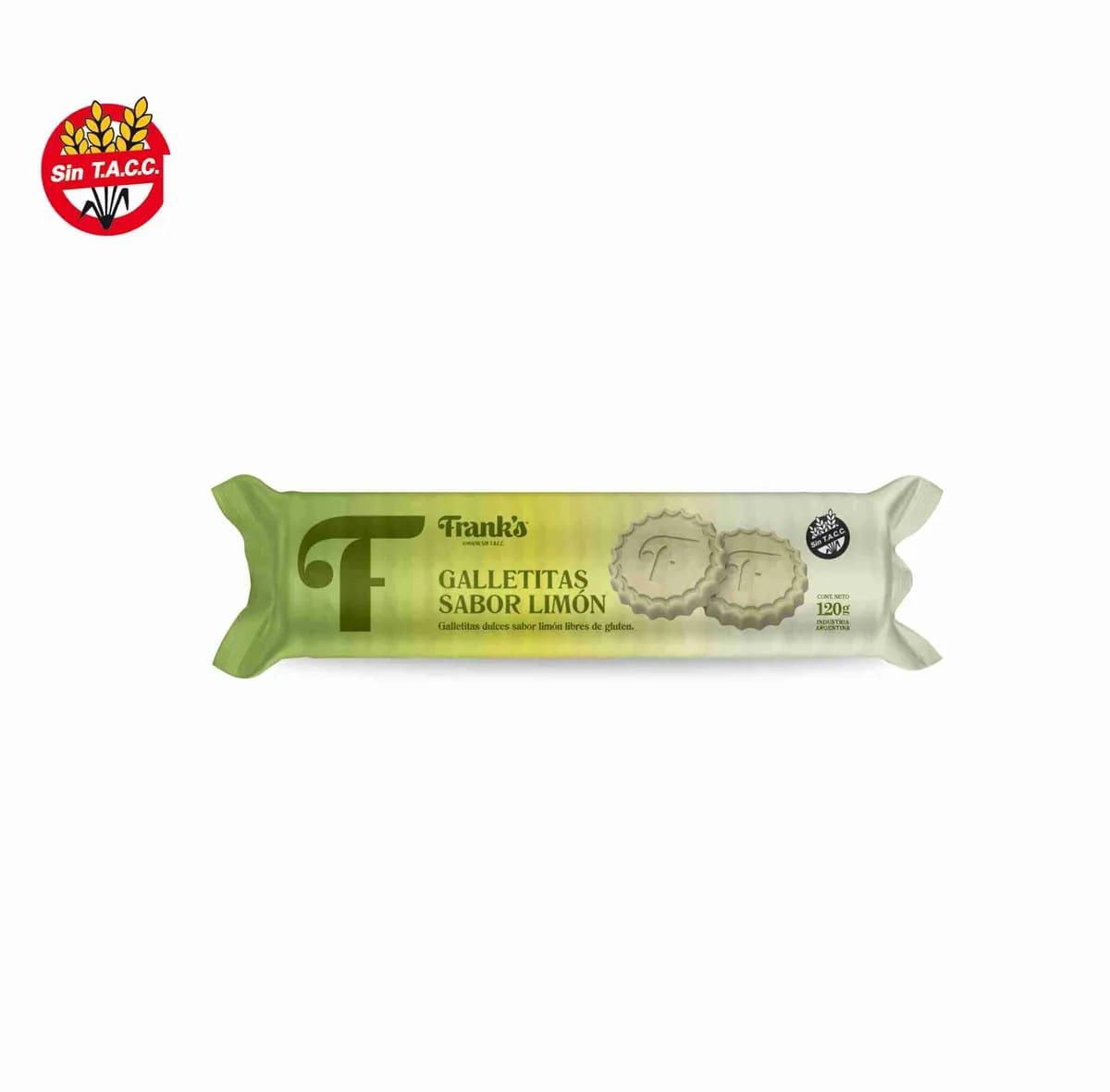 FRANKS - Galletitas sabor Limon 120gr