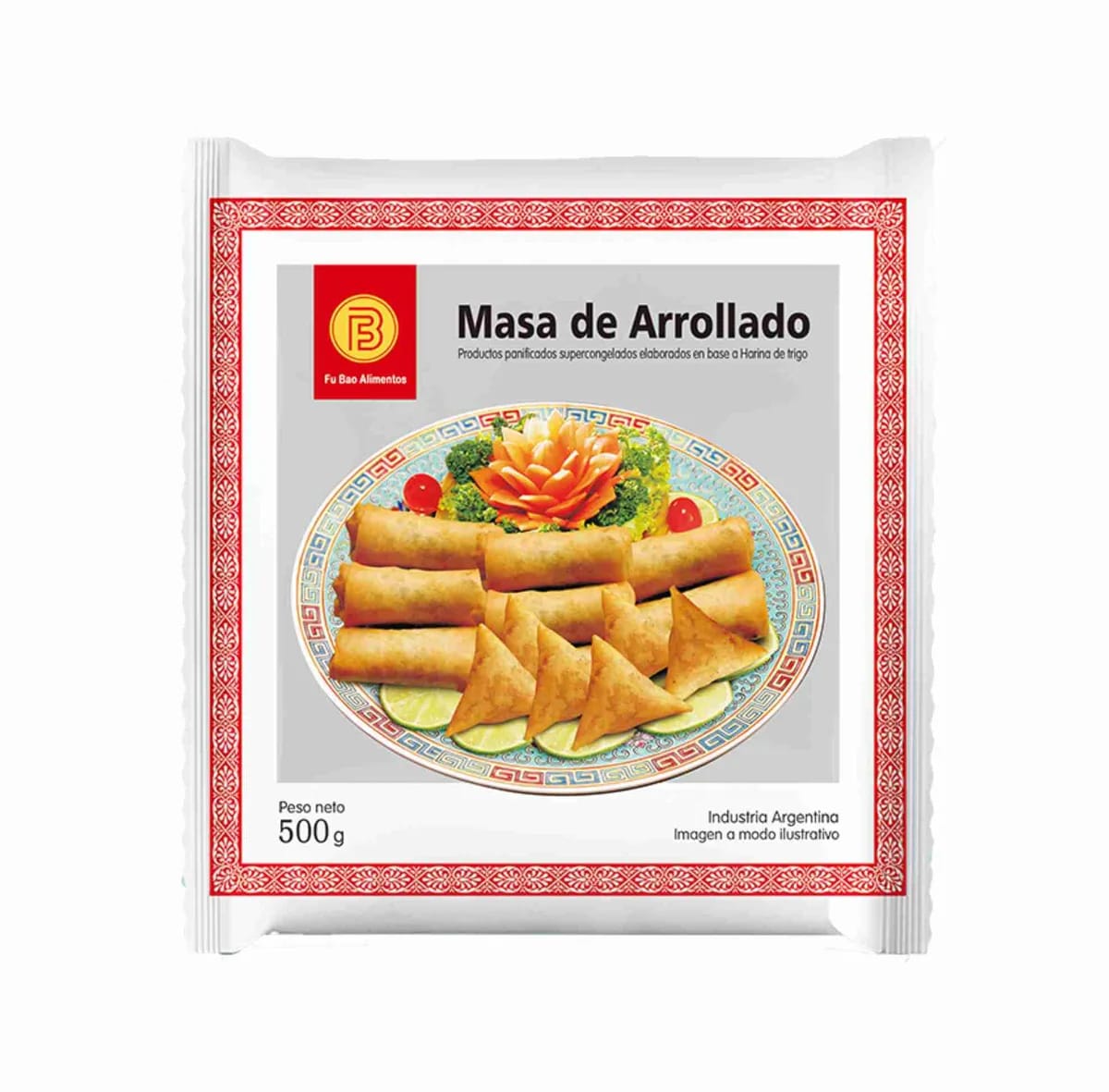 FUBAO - Masa de arrollados x 200gr