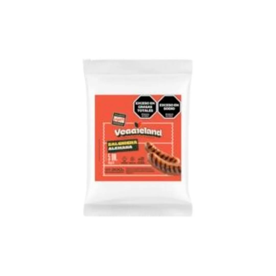 VEGGIELAND - Salame vegano feteado 160gr.