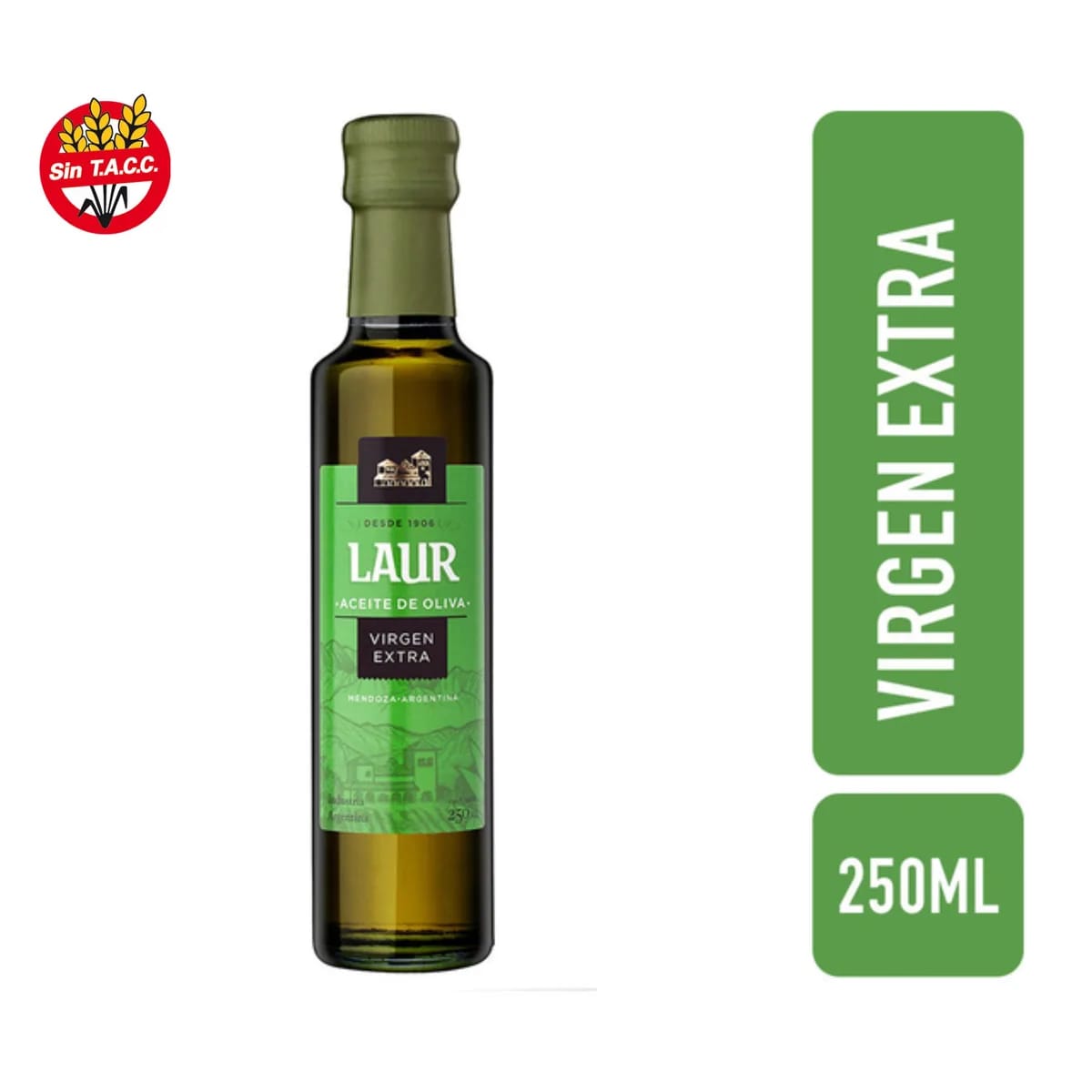 LAUR - ACEITE OLIVA Virgen Extra Botella 250 ml