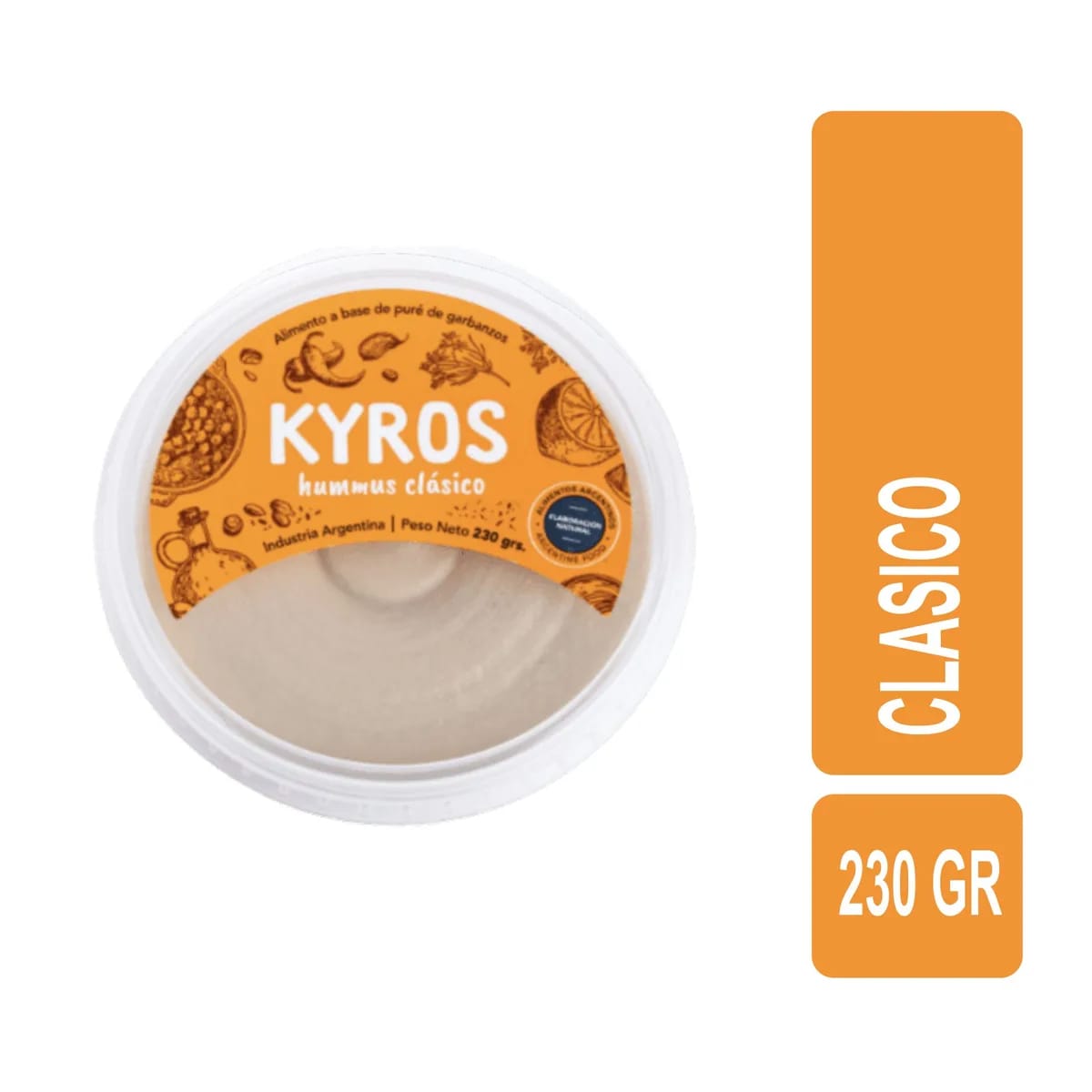 KYROS - Humus Clásico 230g