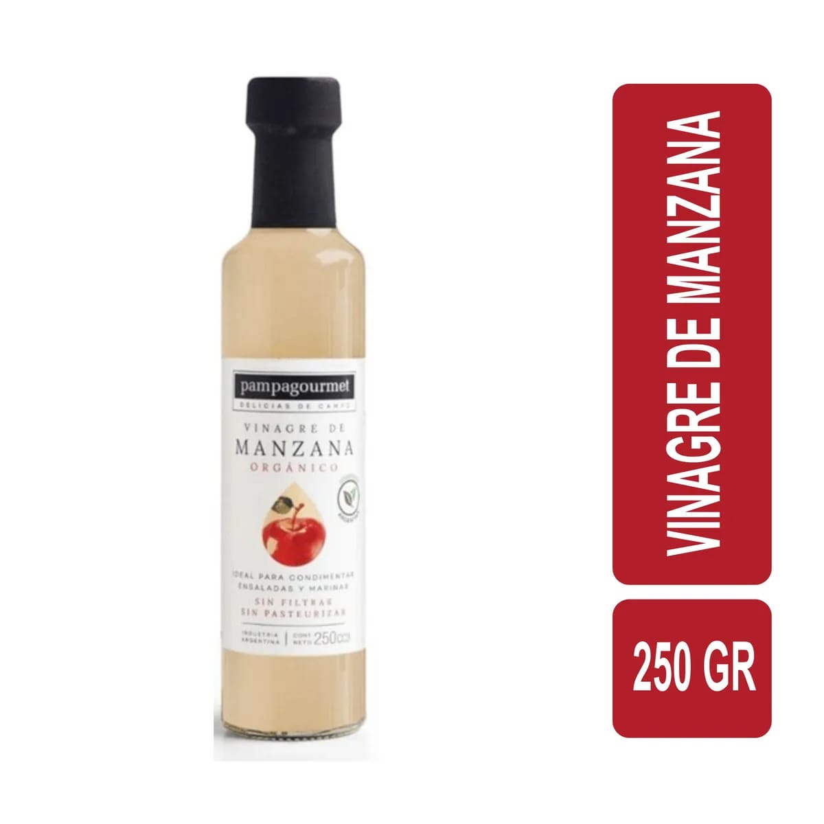 PAMPA GOURMET-Vinagre de Manzana 250g