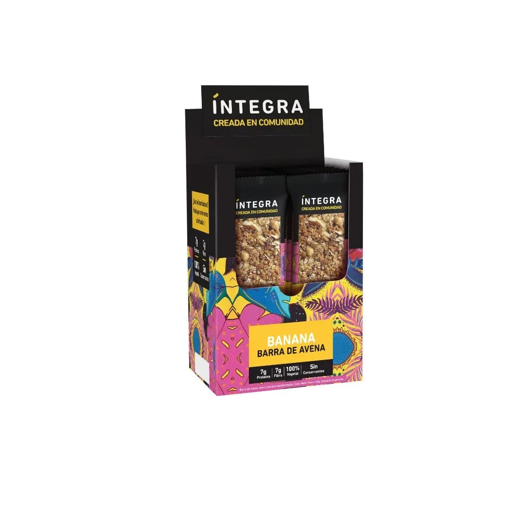 INTEGRA - BARRA Avena Banana 42gr x 10u