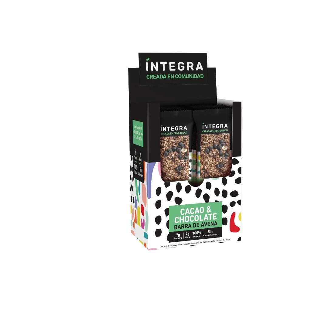 INTEGRA - BARRA Avena Cacao 40gr x 10u