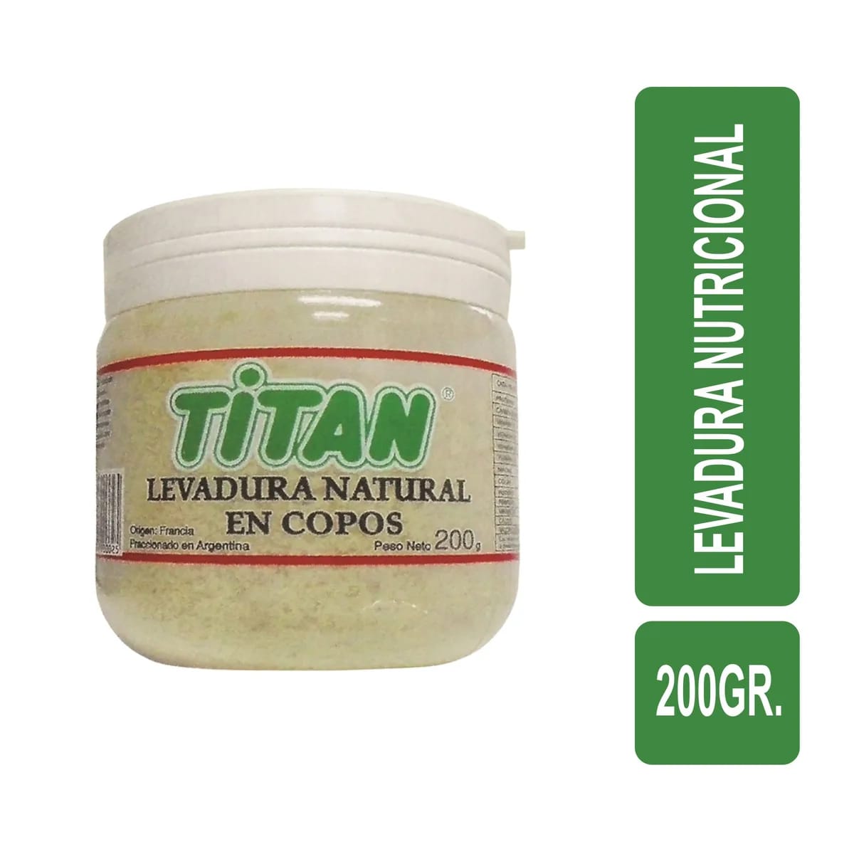 TITAN-Levadura Nutricional x 200 gr