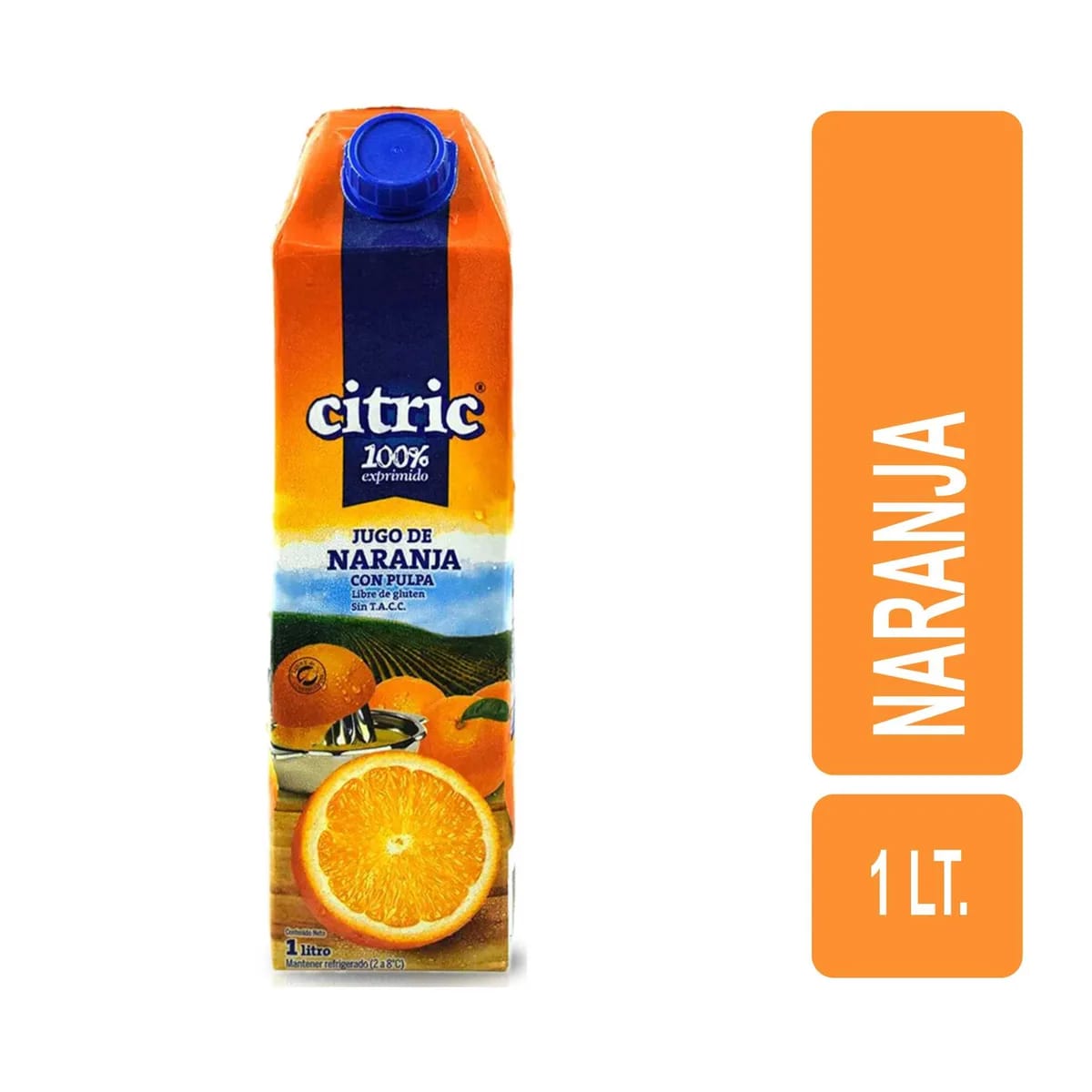 CITRIC - Jugo de Naranja con Pulpa 1lt