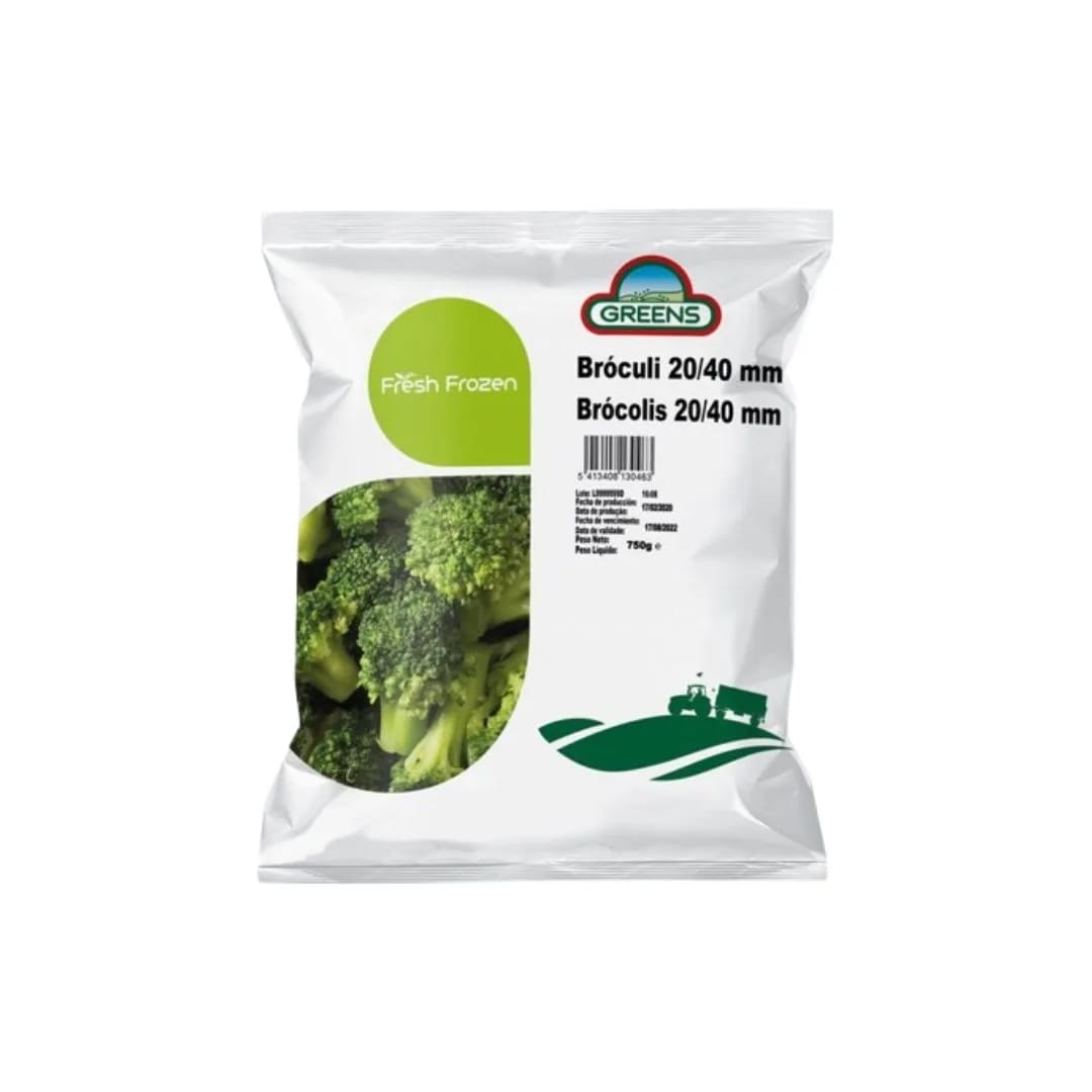 GREENS - Brocoli Congelado x 750Grs.