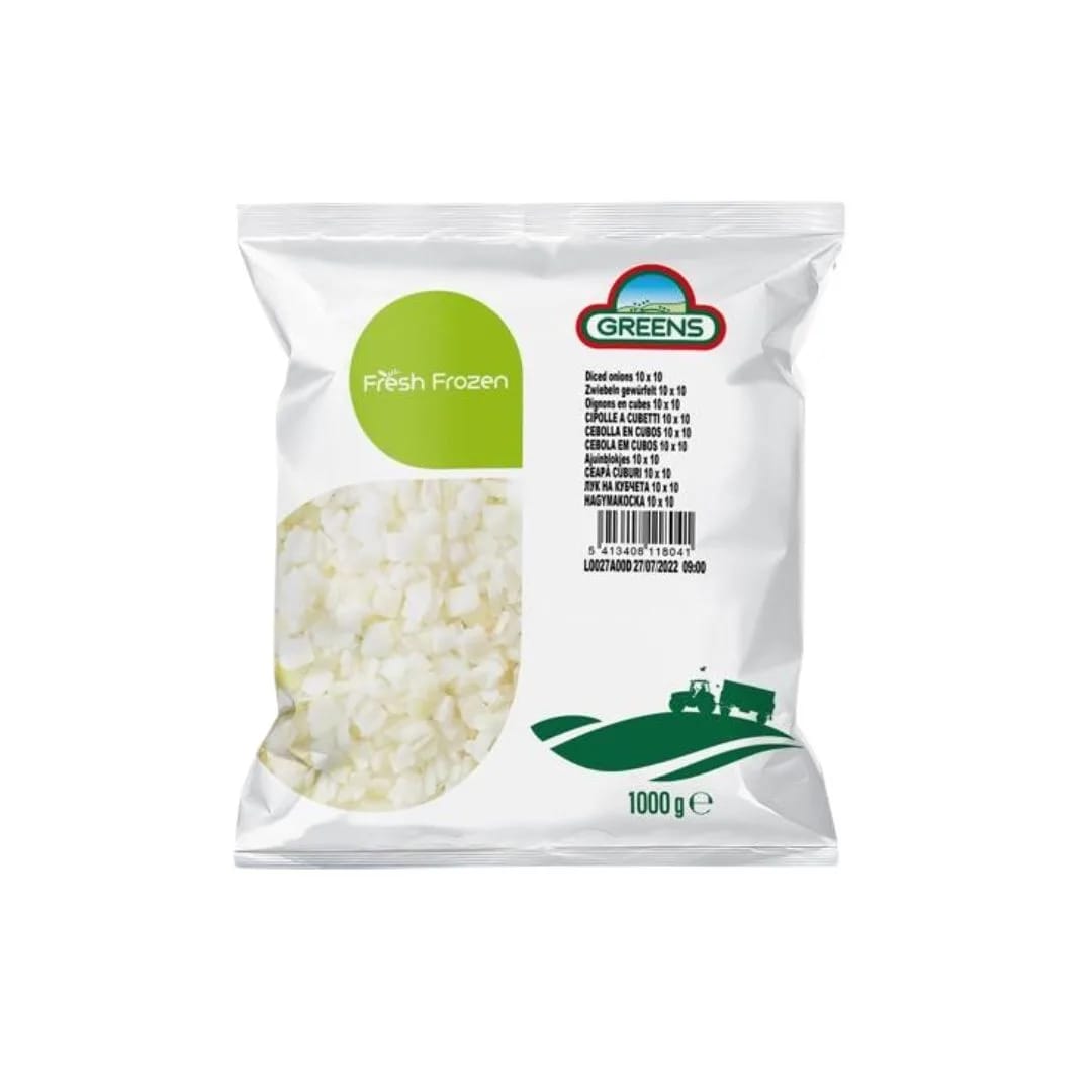 GREENS - Cebolla Congelada en cubos x 1 Kg.
