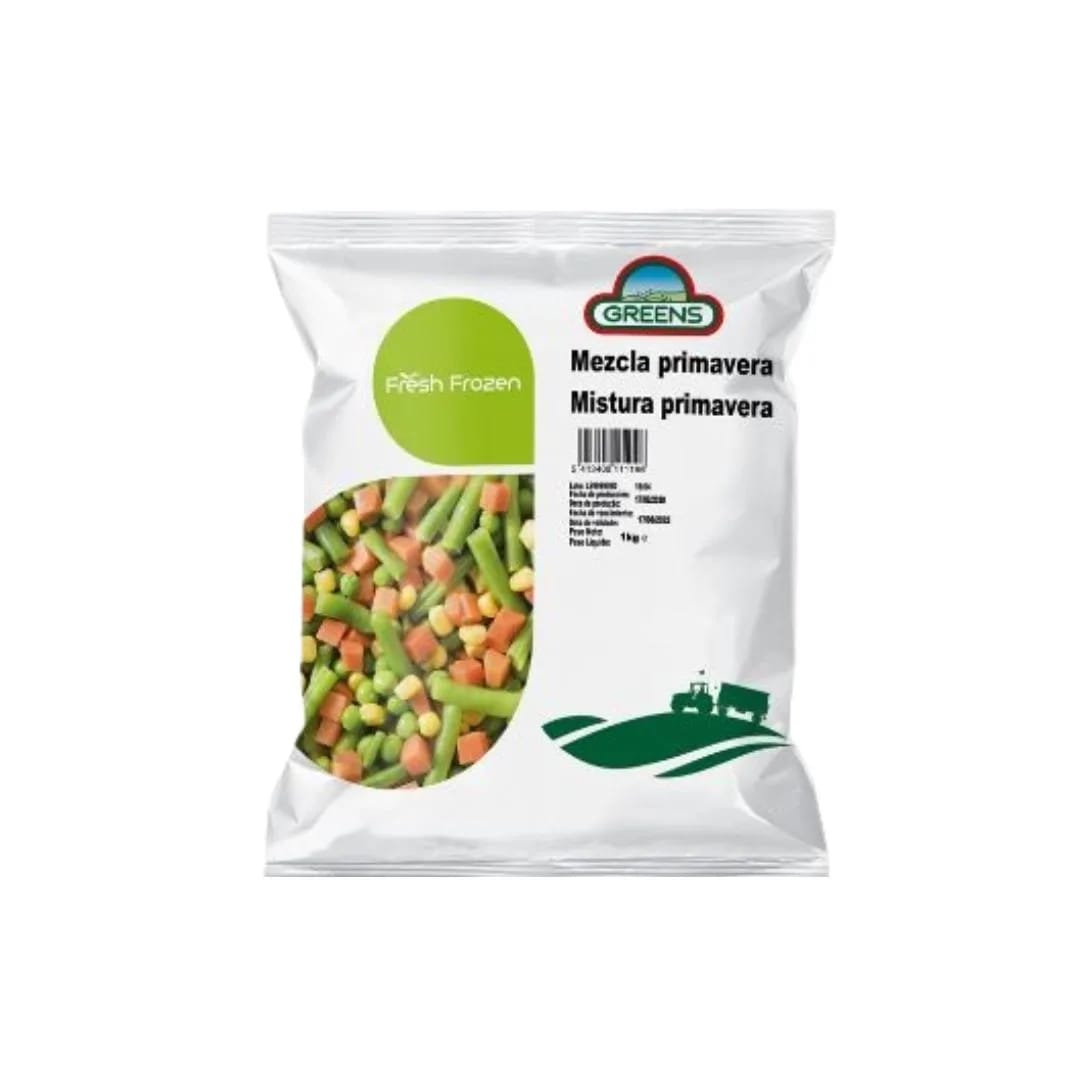 GREENS - Jardinera Congelada x 1 Kg.