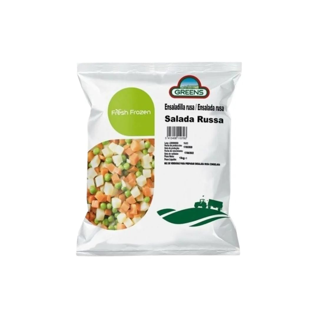 GREENS - Mix Primavera c/chaucha Congelado x 1Kg.