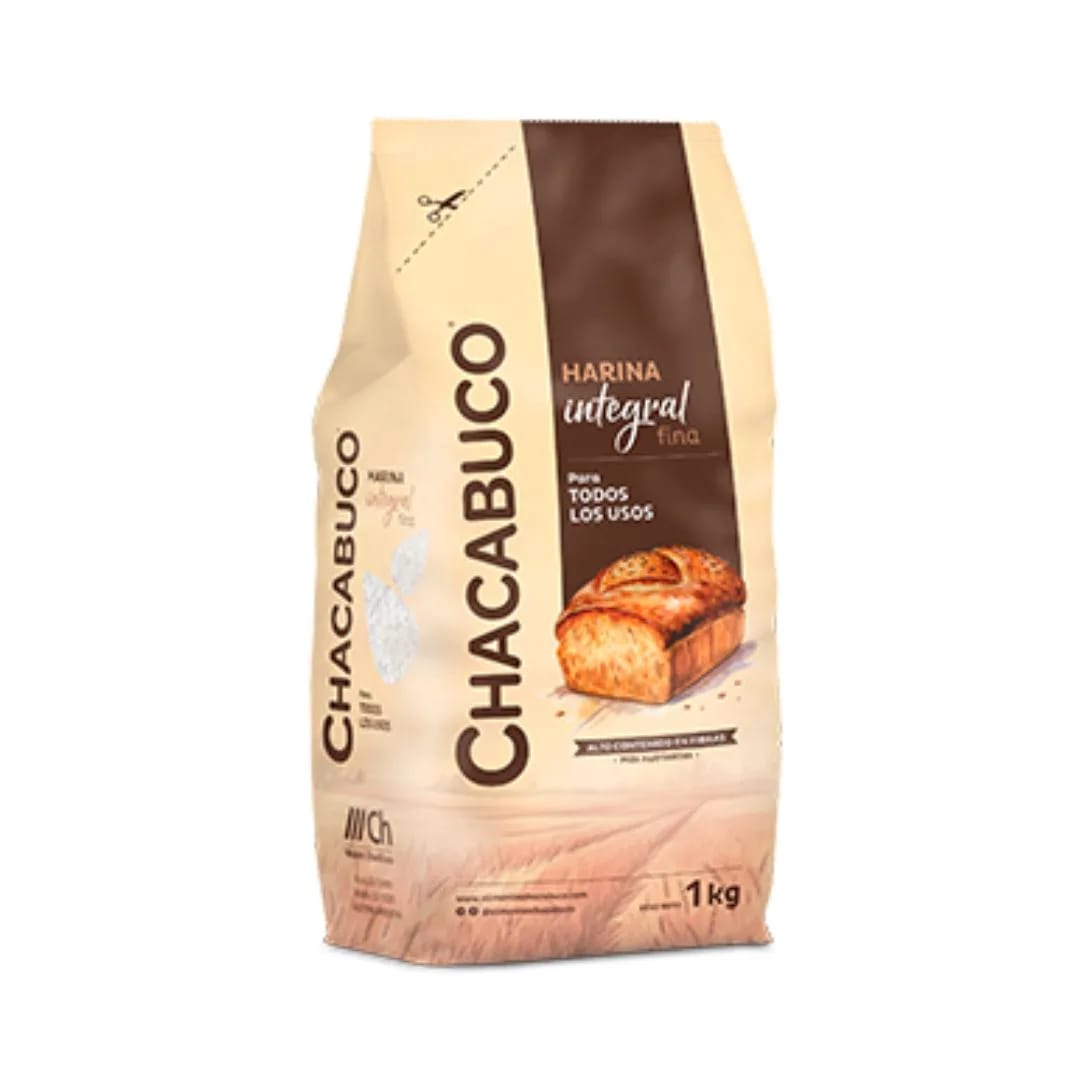 CHACABUCO - Harina Integral Fina 1Kg (6022)