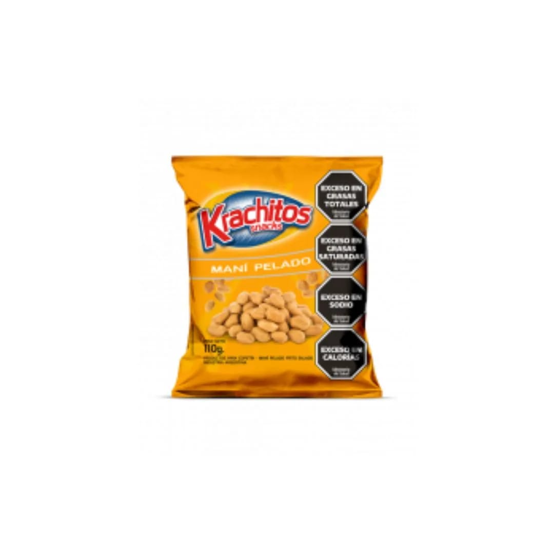 KRACHITOS - Maní Pelado Salado 110 gr