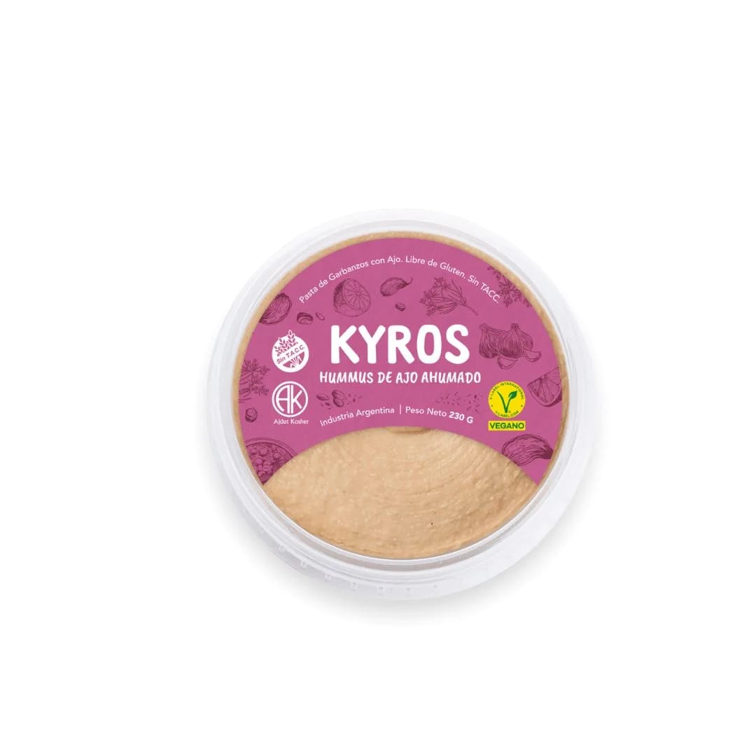 KYROS - Humus de Ajo ahumado x 230gr