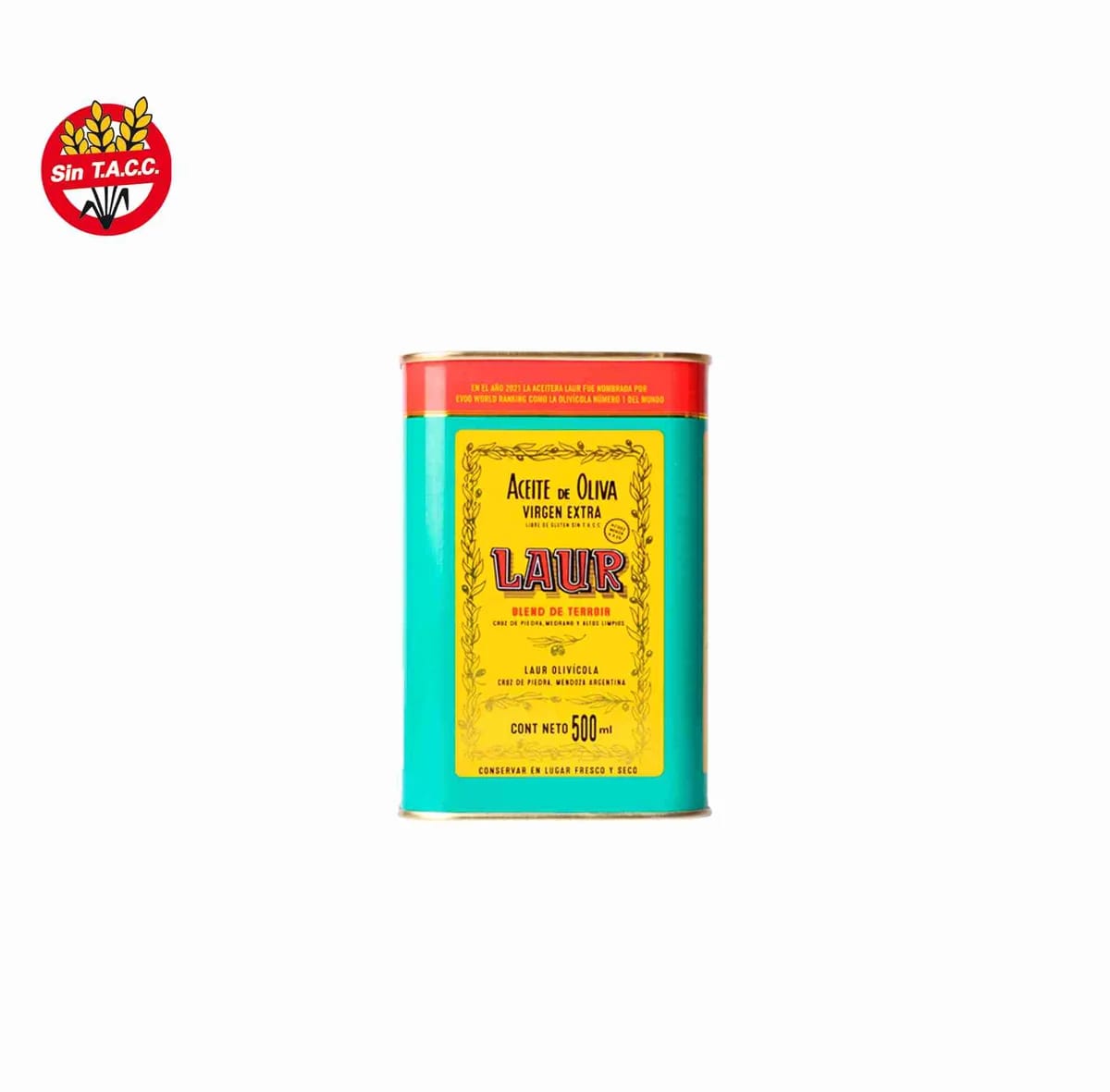 LAUR - Aceite Blend de Terroir LATA amarilla 500 ml
