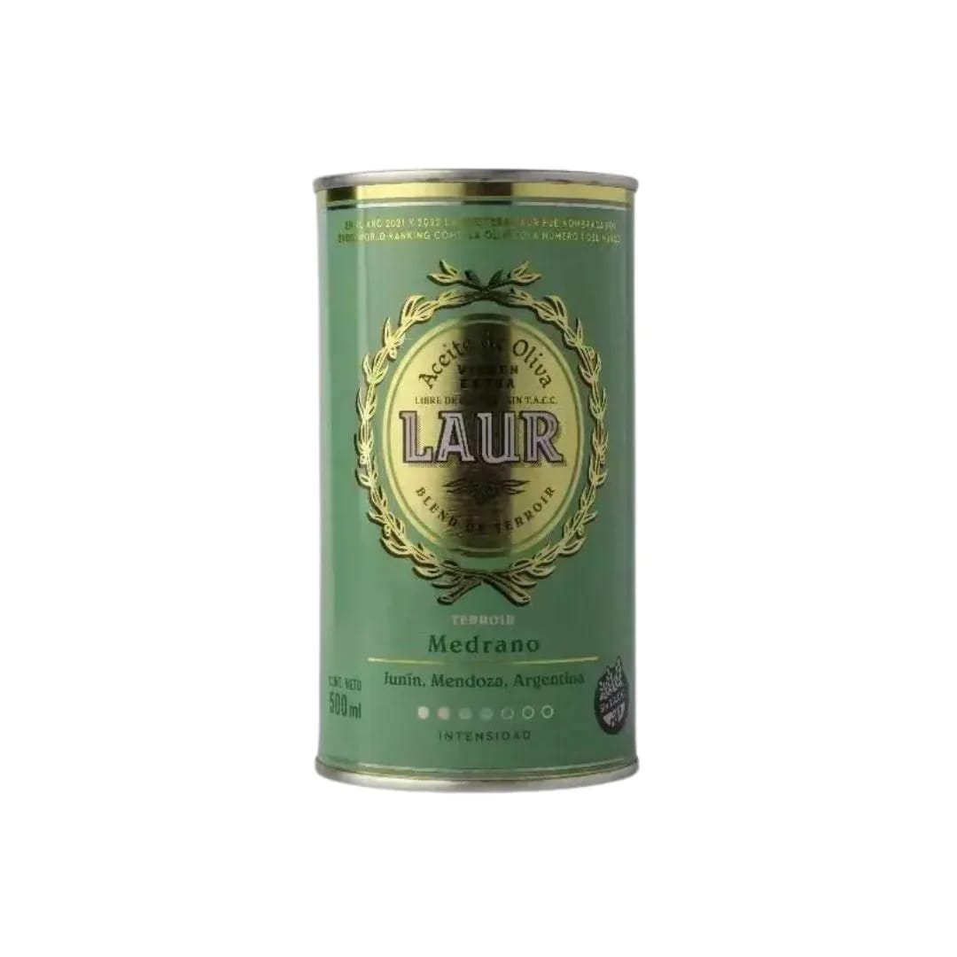 LAUR - Aceite de Oliva MEDRANO Lata verde 500 ml