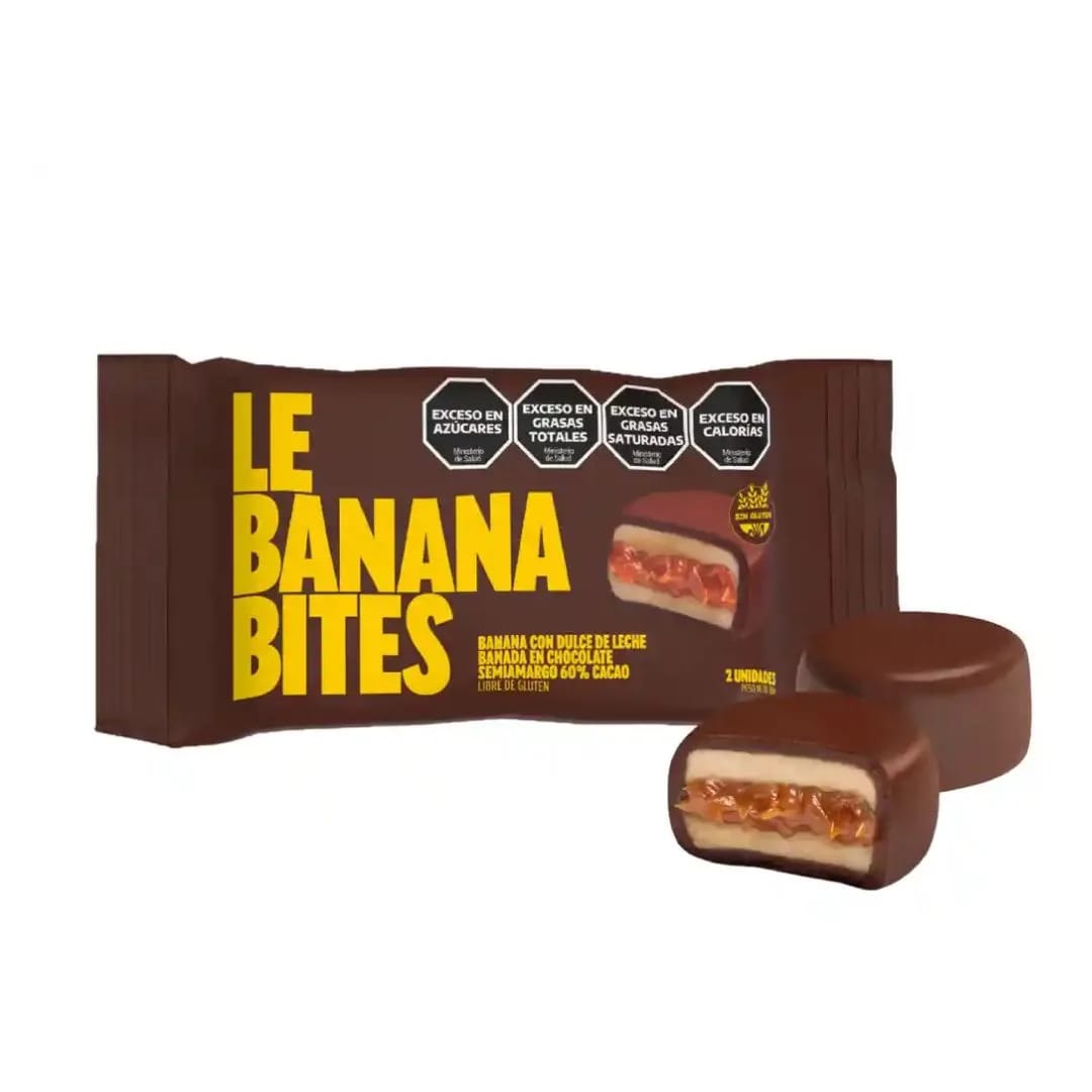 LE BANANA - BITE Flowpack Chocolate Semiamargo