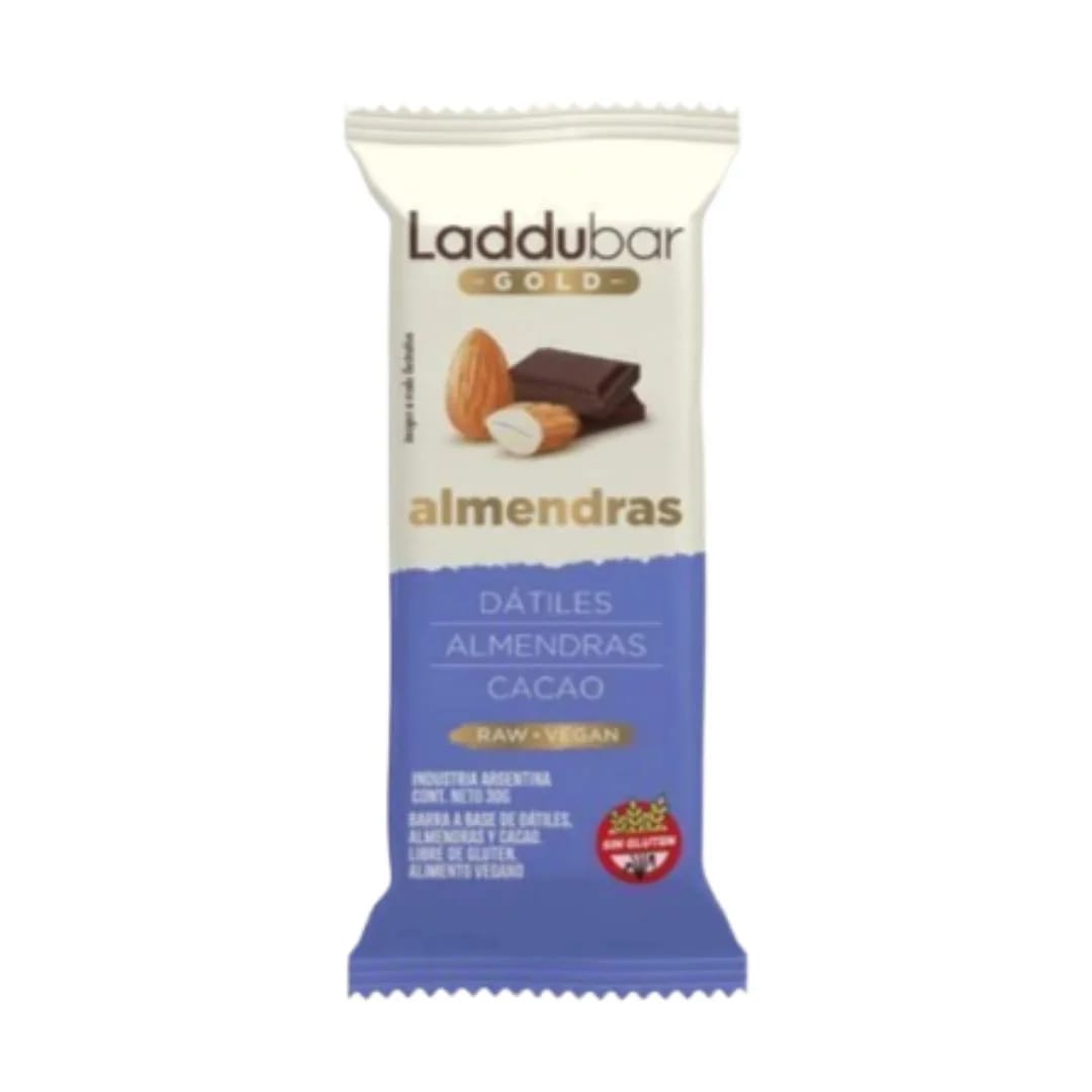 LADDU BAR - Barra Datiles Gold Almendras 30g x 12u