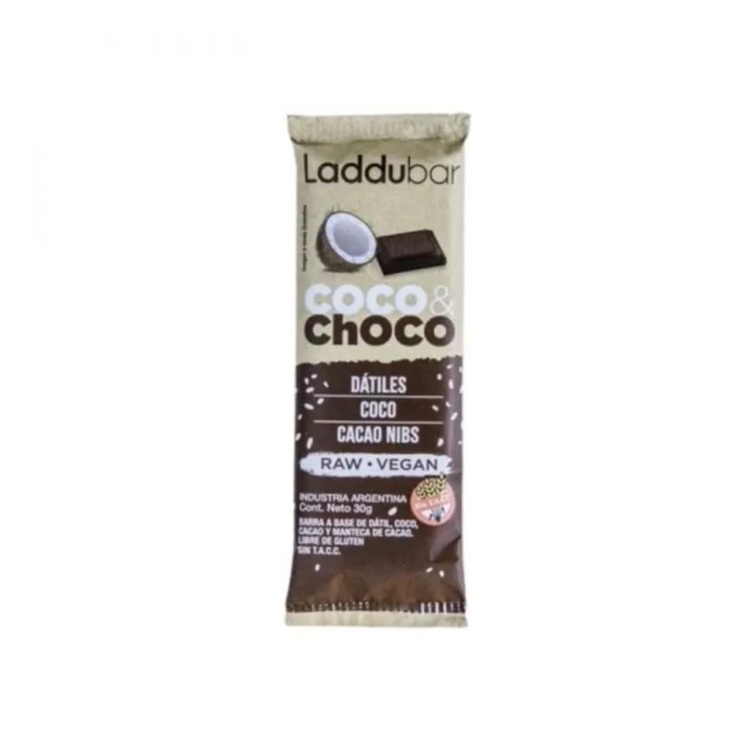 LADDU BAR - Barra Datiles Cocochoco 30g x 12u