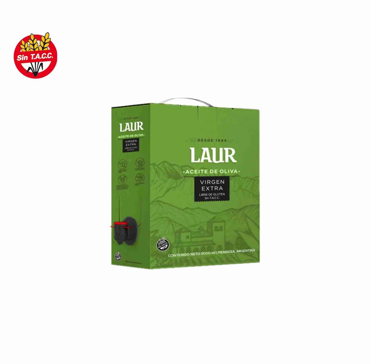 LAUR - Aceite Oliva Extra Virgen BAG IN BOX 2 Lt.