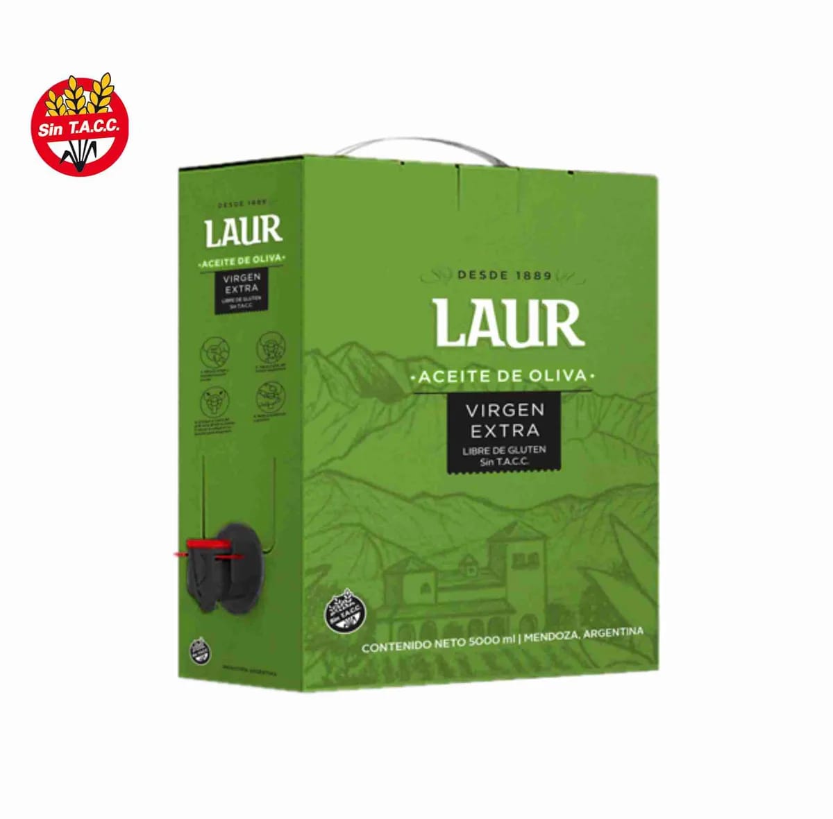 LAUR - Aceite Oliva Extra Virgen BAG IN BOX 5 Lt.