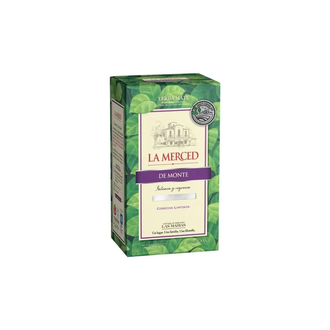 LA MERCED - Yerba Mate Monte x 500grs.