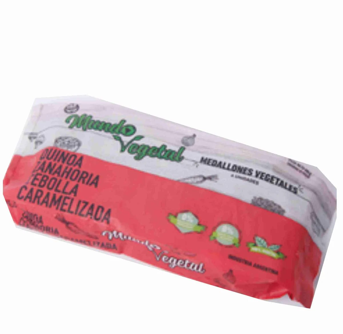 MUNDO VEGETAL - Medallon quinoa caramelizada x 4un 400grs