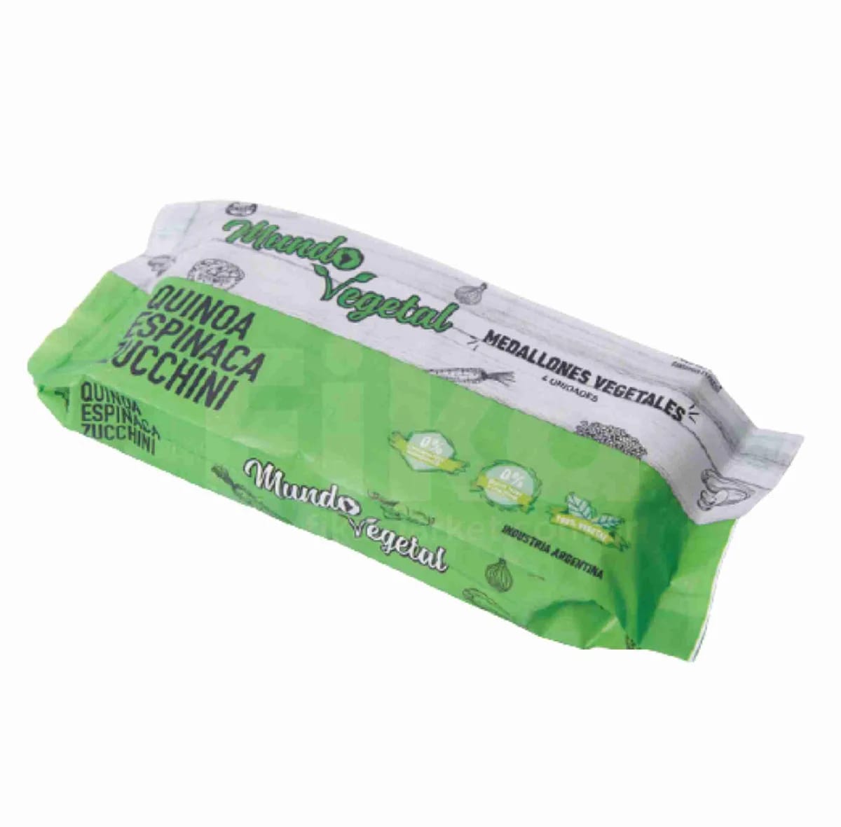MUNDO VEGETAL - Medallon Quinoa y espinaca x 4un 400grs