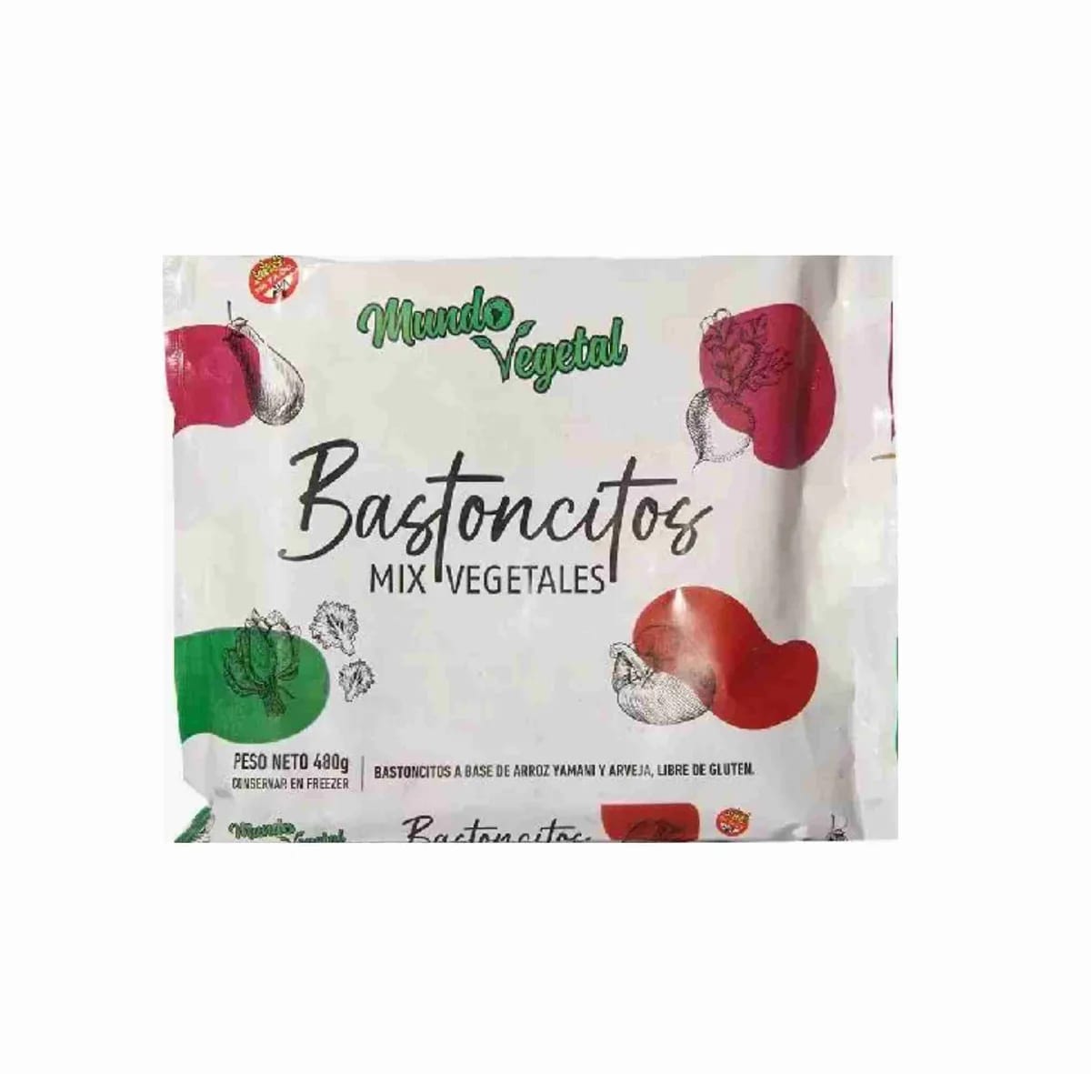 MUNDO VEGETAL - Bastoncitos MIX x 9u 480g