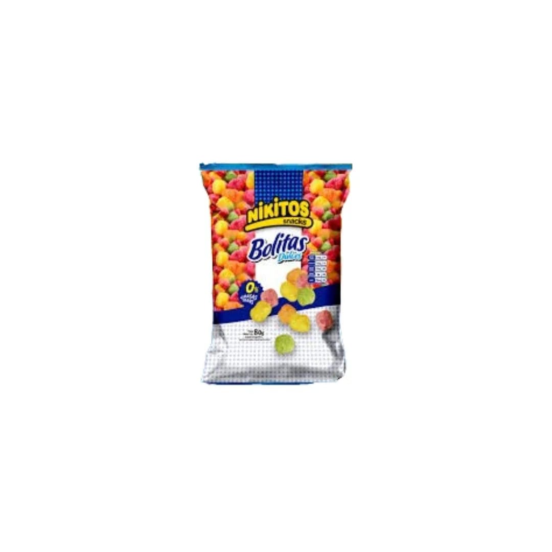 NIKITOS - Bolitas Dulces 80gr x 30 unid