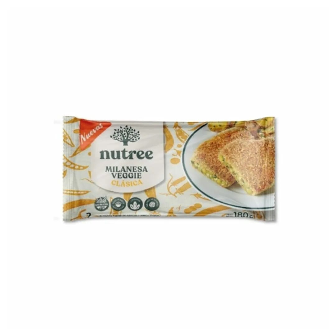 NUTREE - Milanesa Veggie CLASICA S/Tacc x 2u.