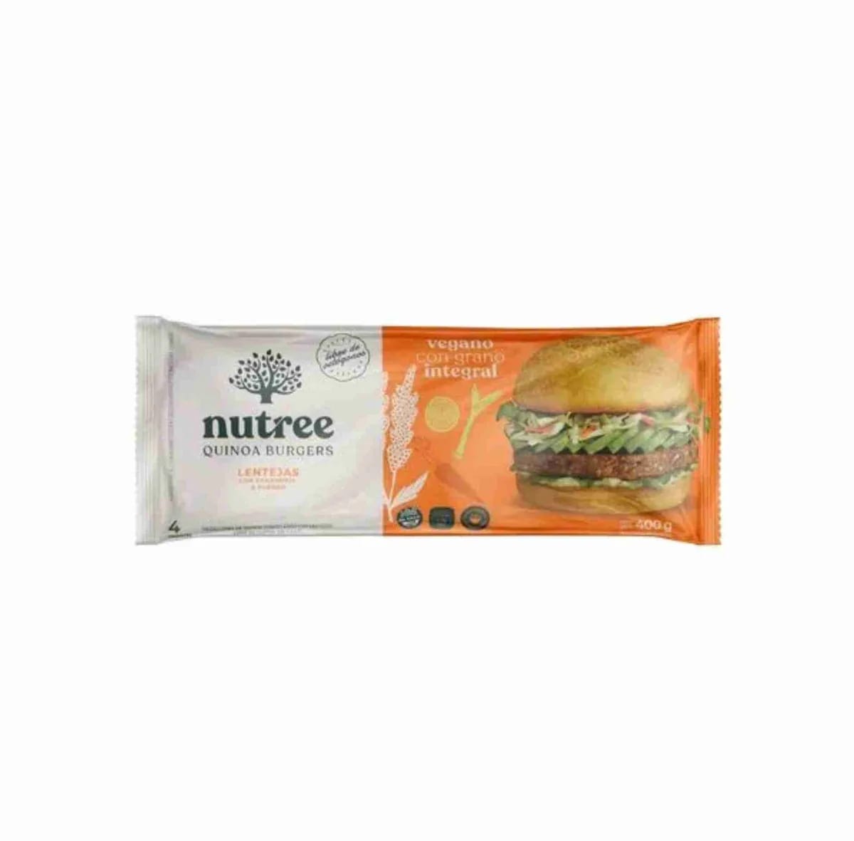 NUTREE - Medalllon de Quinoa LENTIL x 4u