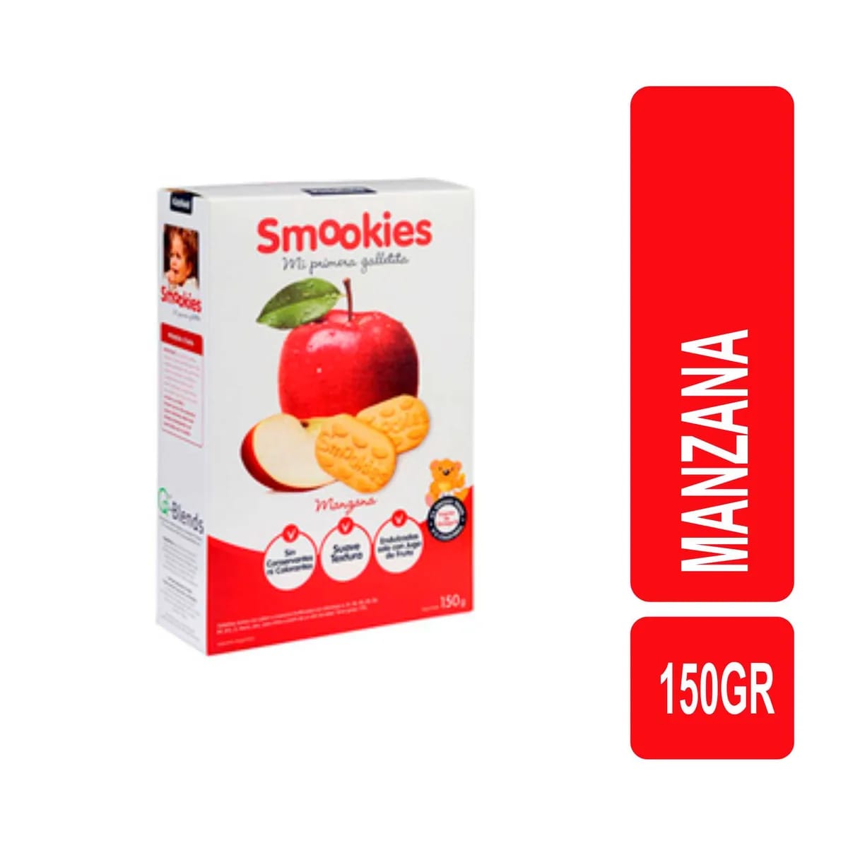 SMOOKIES - Smookies Baby Manzana 150g