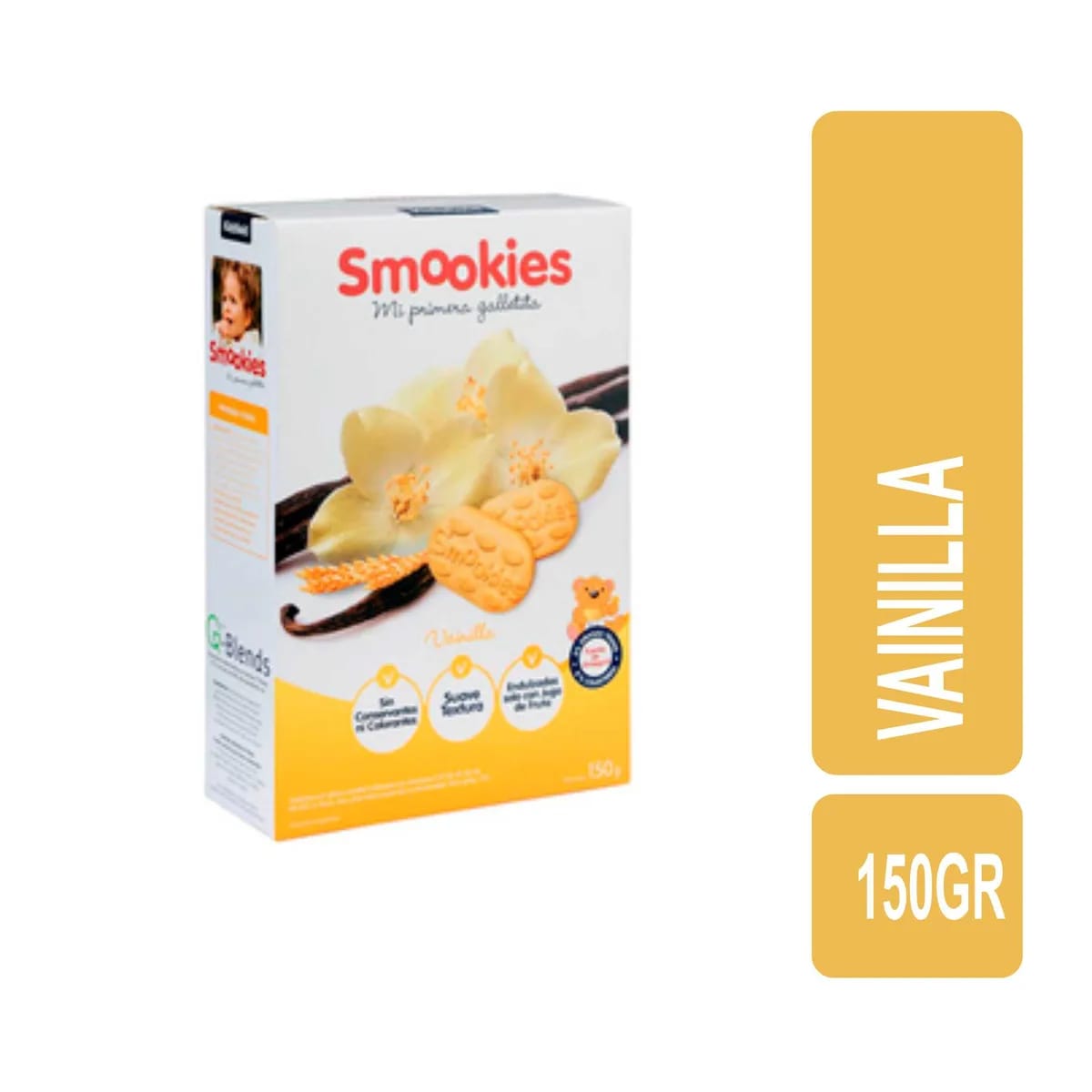 SMOOKIES - Smookies Baby Vainilla 150g