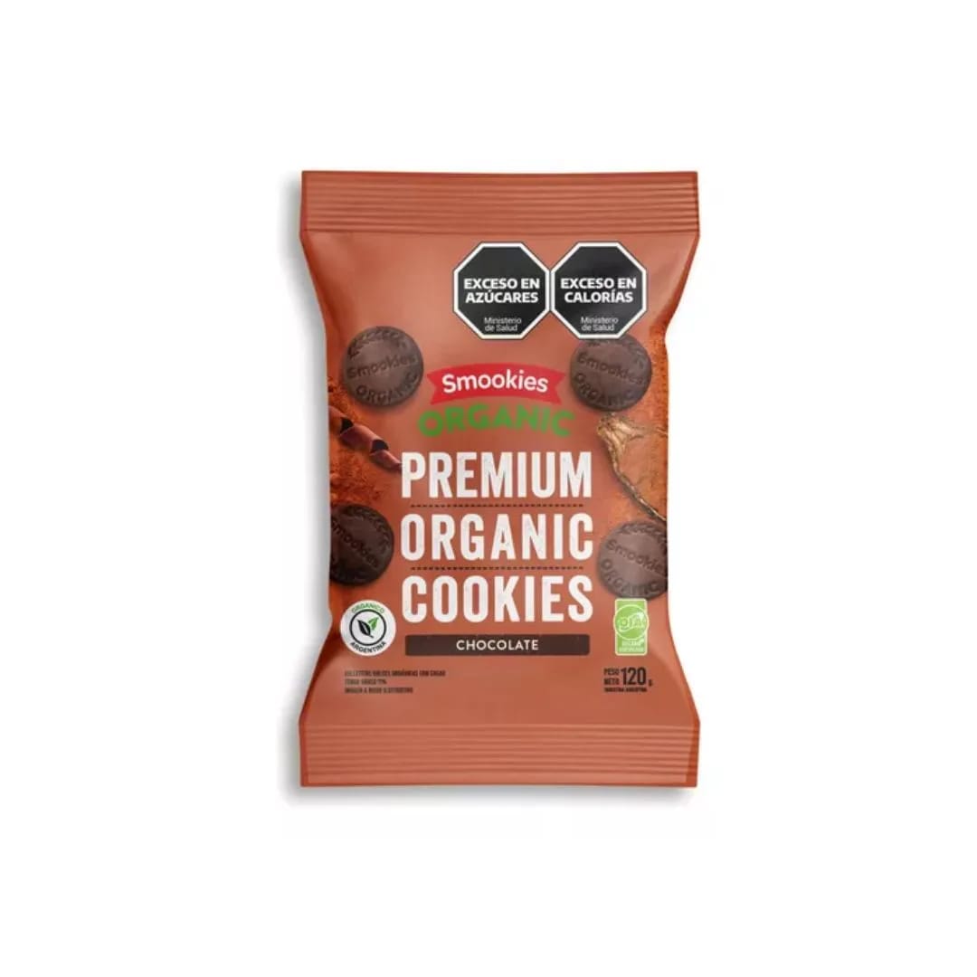 SMOOKIES - Galletitas Organicas Premium Chocolate 120gr