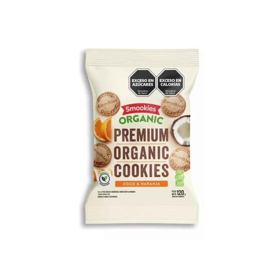 SMOOKIES - Gelletitas Premium Coco y Naranja 120gr