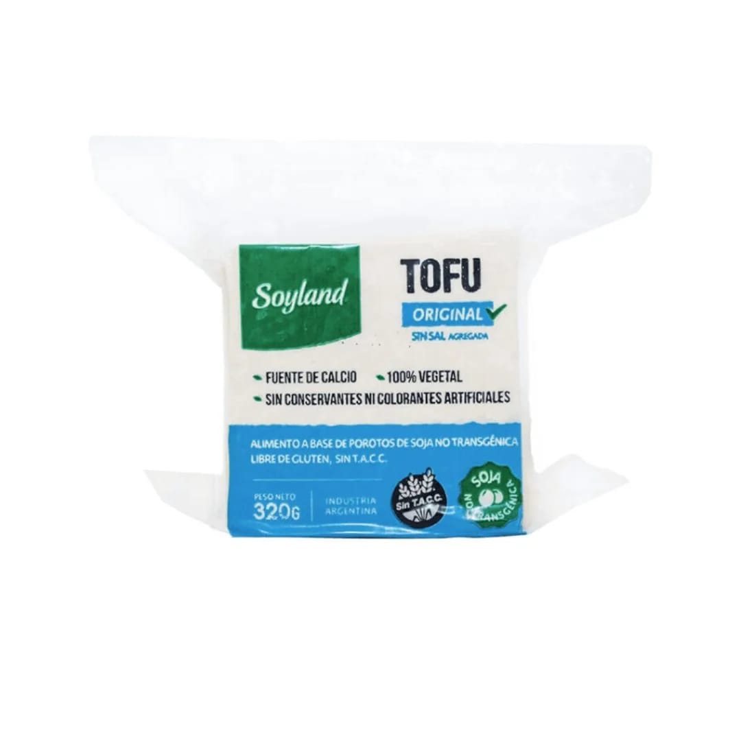 SOYLAND - Tofu Original s/sal agregada 320Grs.