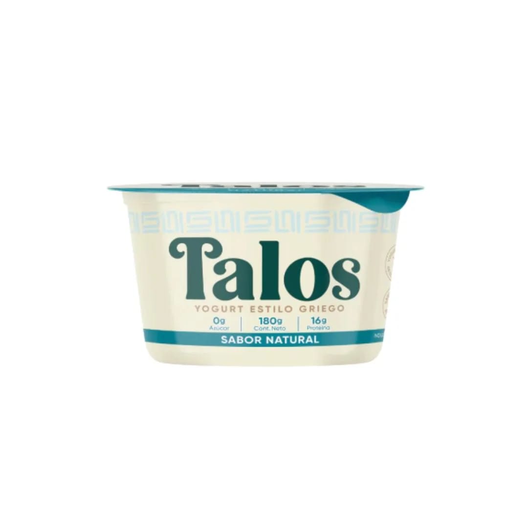 TALOS - Yogur GRIEGO Natural 180gr.