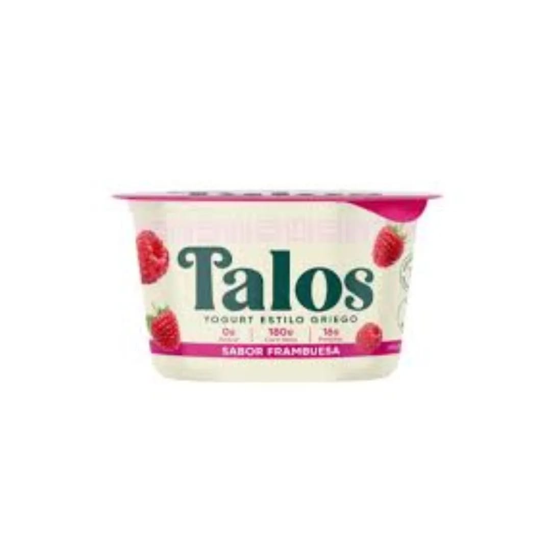 TALOS - Yogur GRIEGO Frambuesa 180gr.