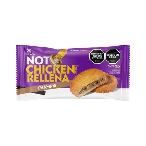 NOTCO - Not Chicken Crispy Rellena CHAMPIS 2 x 120gr