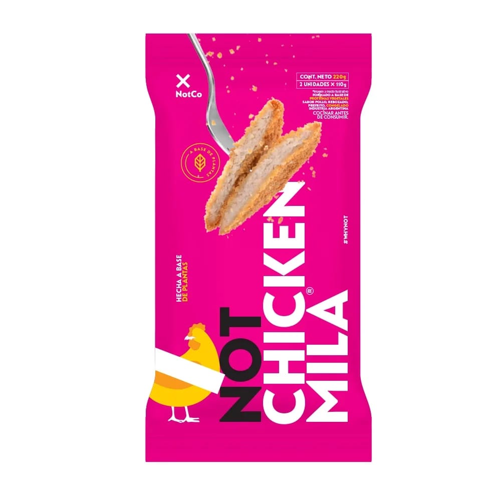 NOTCO - Not Chicken Mila 2x110gr - Nueva Receta