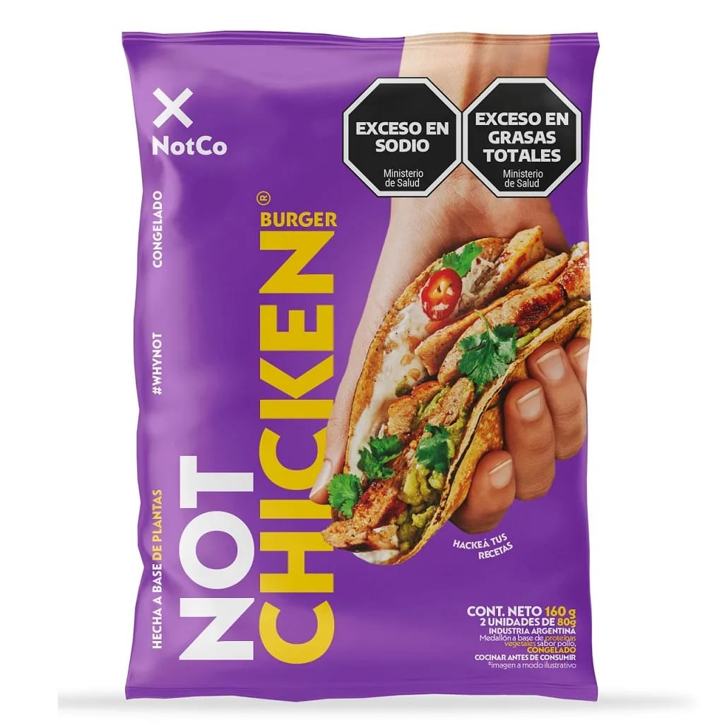 NOTCO - Not Chicken Burguer 2x80 gr